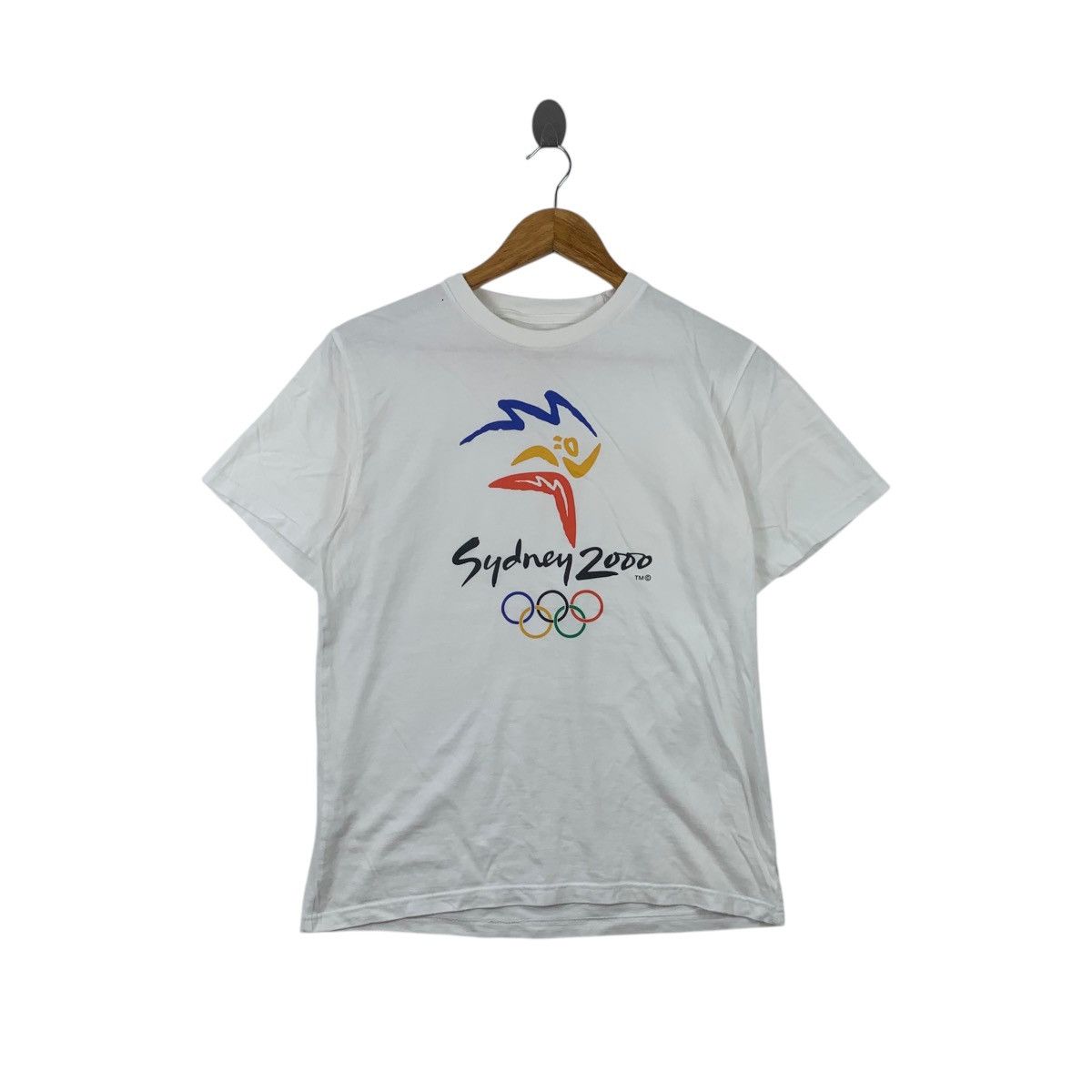 Vintage Vintage OLYMPIC SYDNEY 2000 Summer Sport Mascot Tee Shirt Size S / US 4 / IT 40 - 1 Thumbnail
