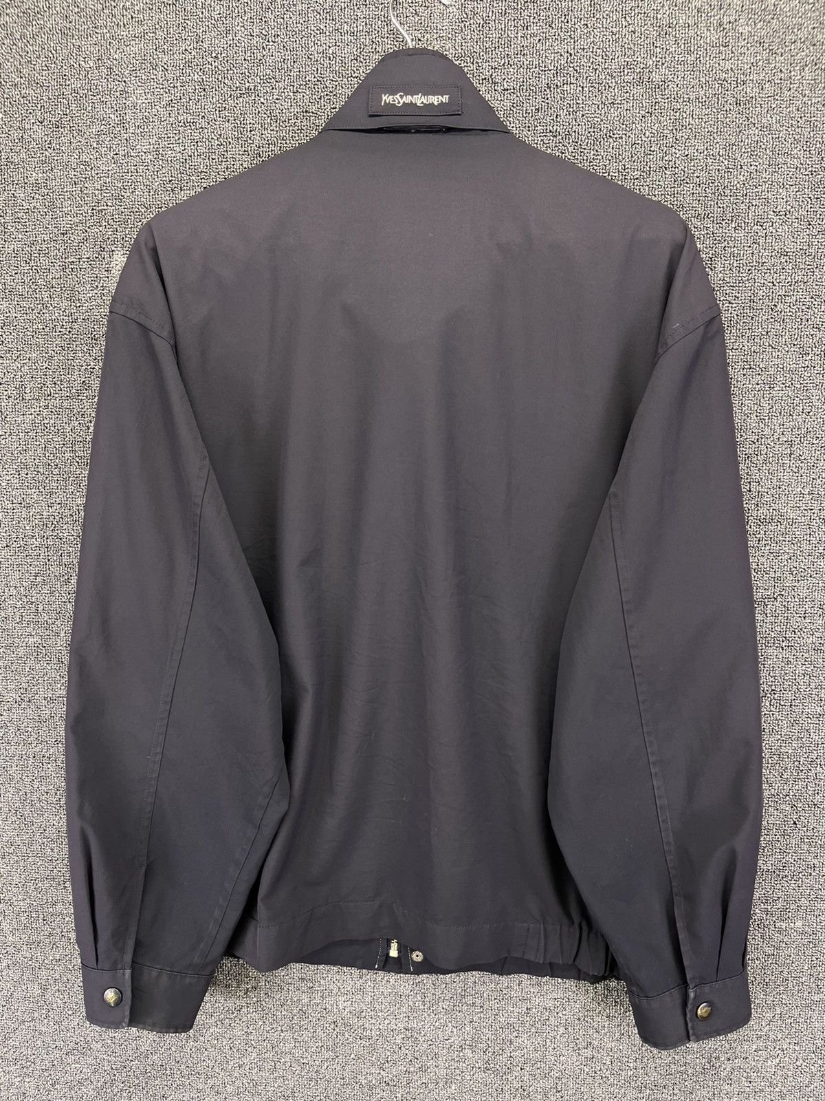 Yves Saint Laurent Vintage Yves Saint Laurent Luxury Zip Up Trashed Jacket Size US M / EU 48-50 / 2 - 10 Thumbnail