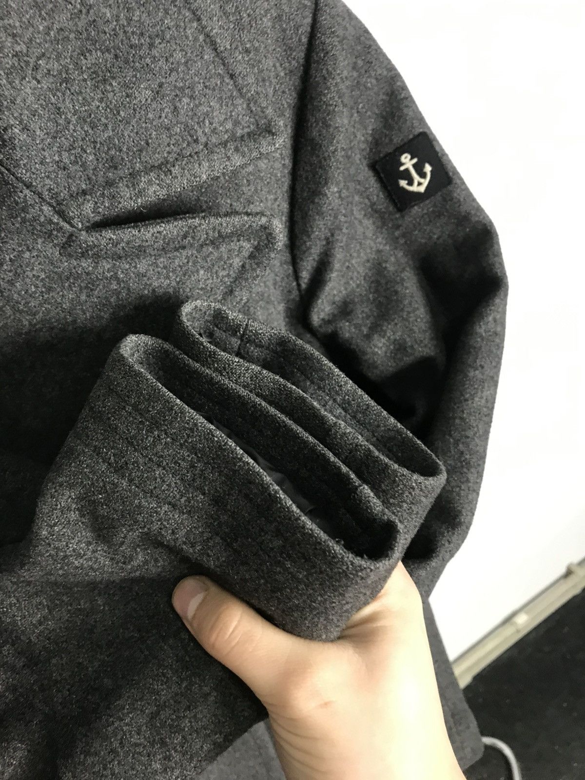 Designer Men’s S/46,Marina Yachting Wool Double Boarder Coat,Jacket Size US S / EU 44-46 / 1 - 6 Thumbnail