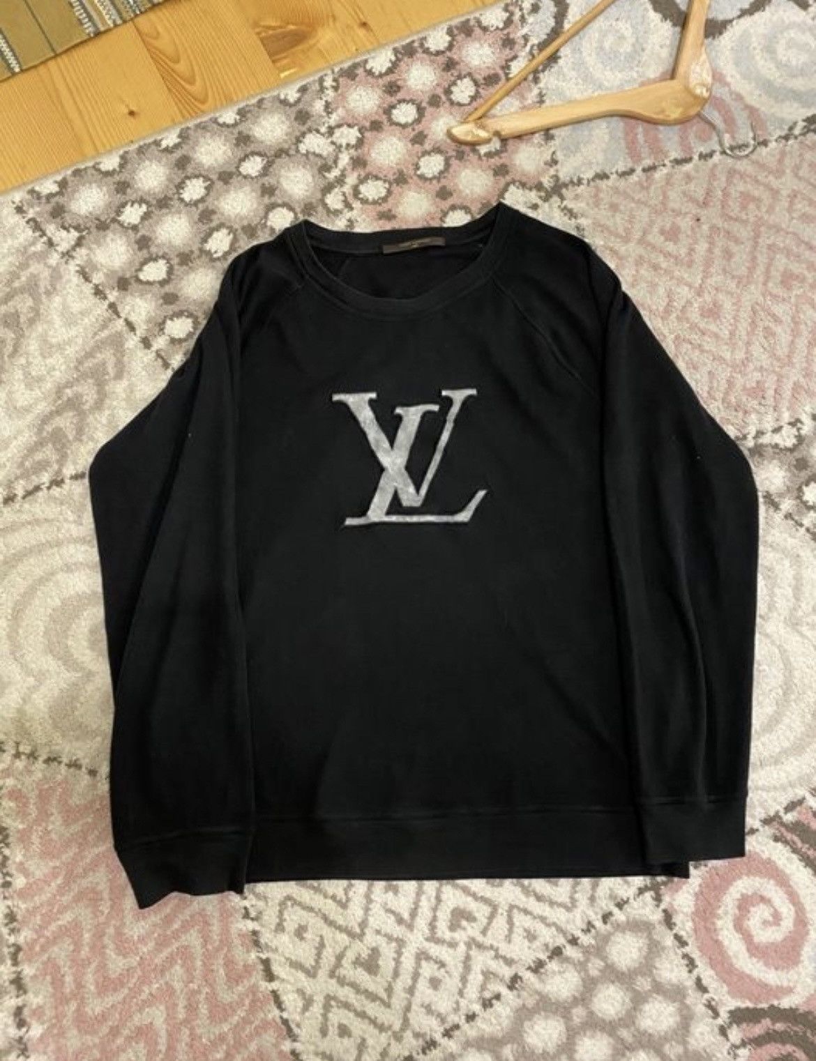 Louis Vuitton LV Fade Printed Long-sleeved T-Shirt