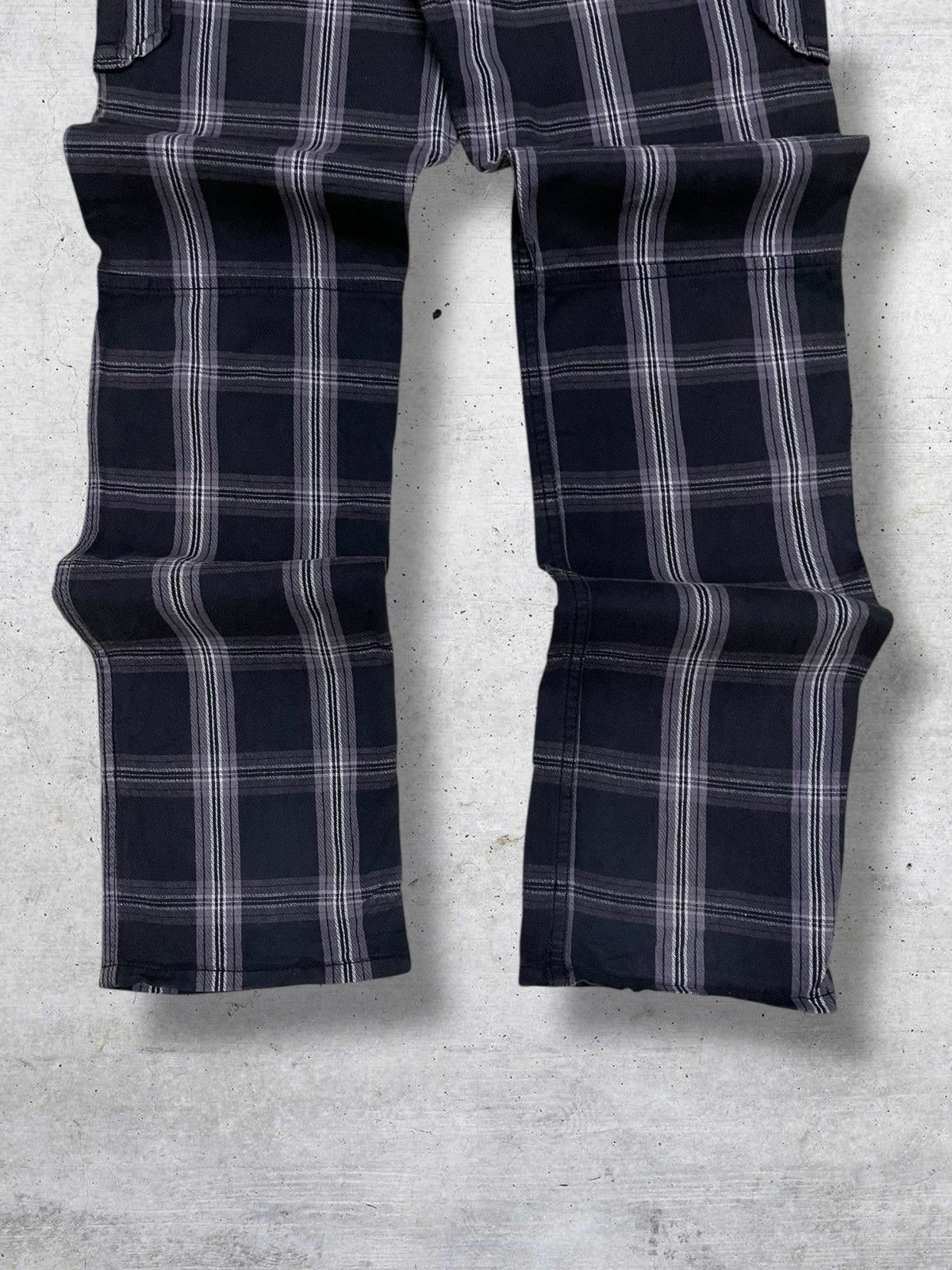 Japanese Brand VINTAGE DOUBLE FOCUS JAPAN DESIGNER 90S PUNK CHECKERED PANT Size US 29 - 11 Thumbnail