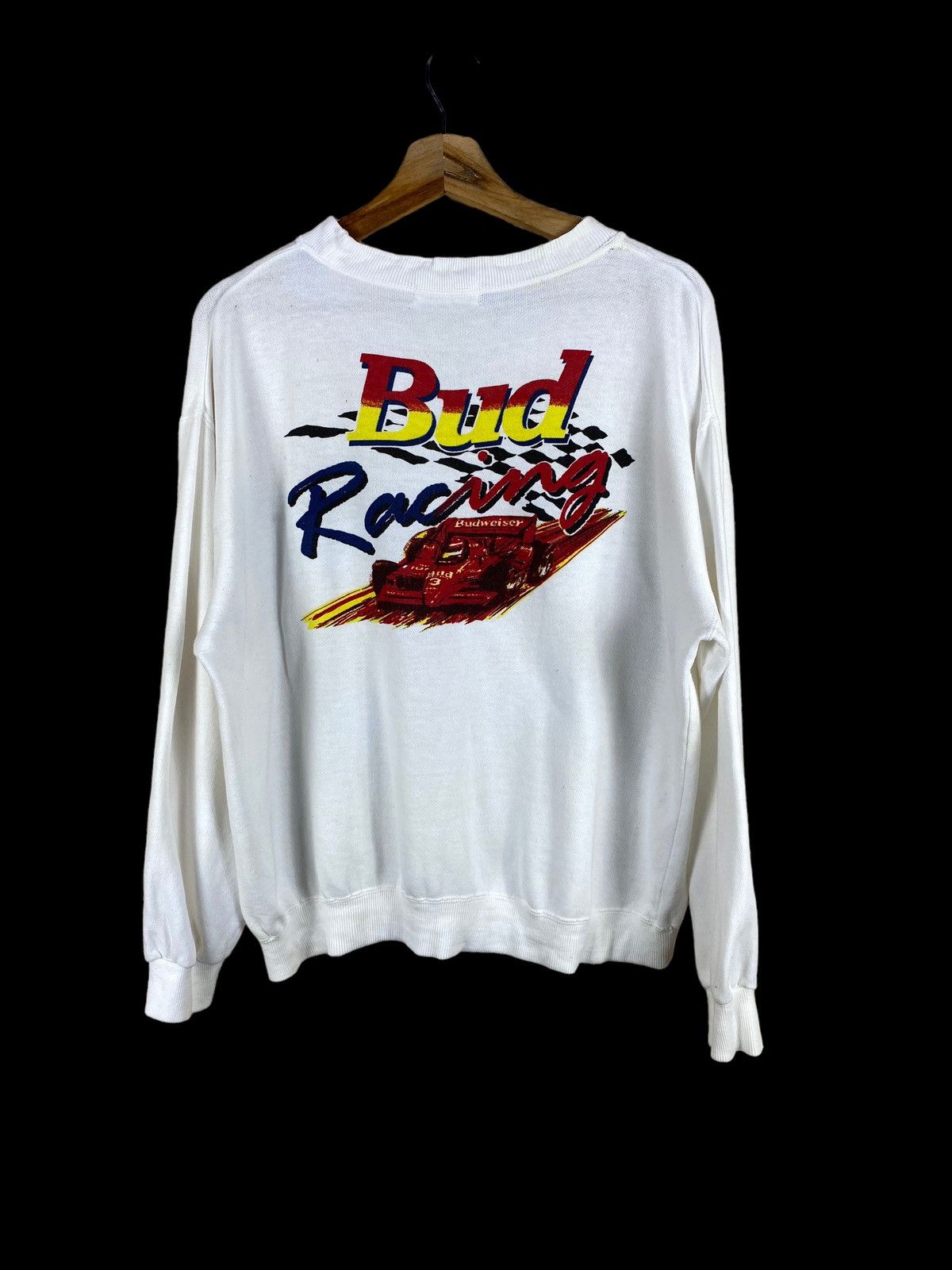 Budweiser × Vintage VINTAGE BUDWEISER FORMULA RACING TEAM SWEATSHIRT Size US M / EU 48-50 / 2 - 1 Thumbnail
