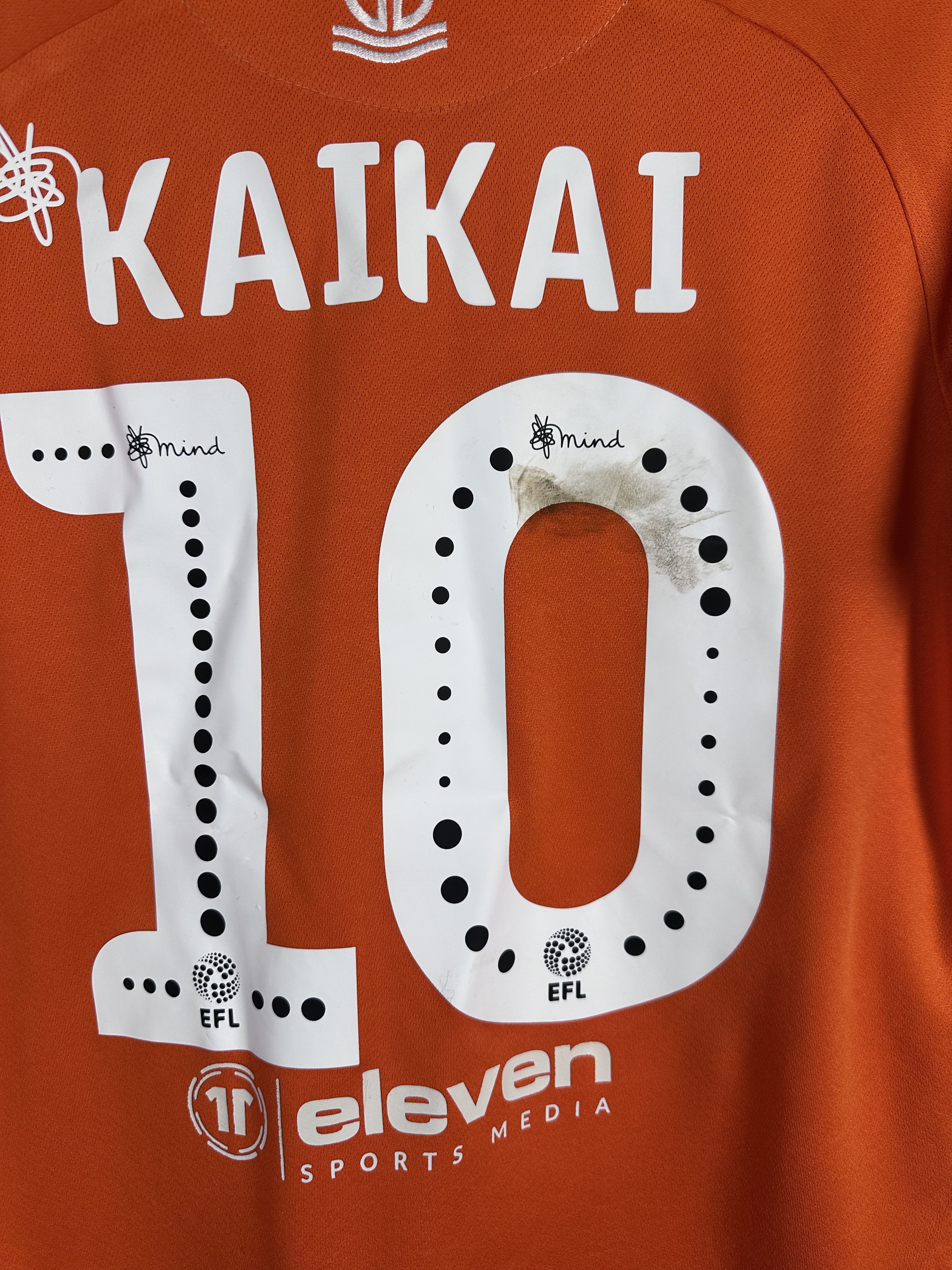 Other Blackpool 2019 Football Shirt Soccer Jersey #10 Kaikai Size US XS / EU 42 / 0 - 6 Thumbnail