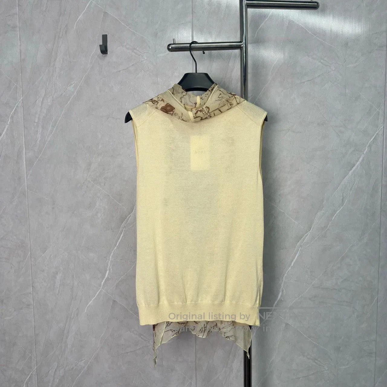 Hermes Hermes Sleeveless Vest Top. Size US M / EU 48-50 / 2 - 2 Thumbnail