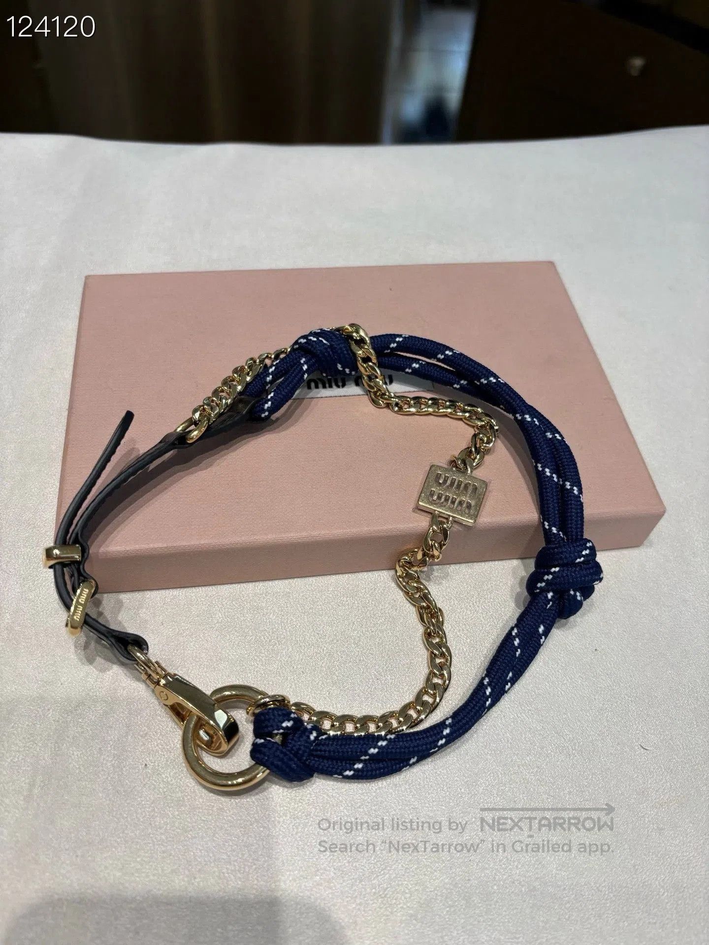 Miu Miu Miu Miu Twisted Leather Chain Bag. Size ONE SIZE - 4 Thumbnail