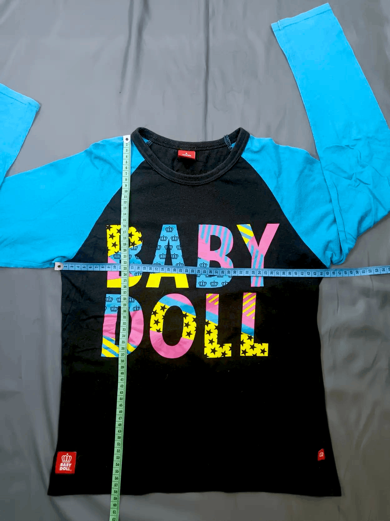 Japanese Brand Baby Doll long Sleeve T-Shirt Size US S / EU 44-46 / 1 - 8 Thumbnail
