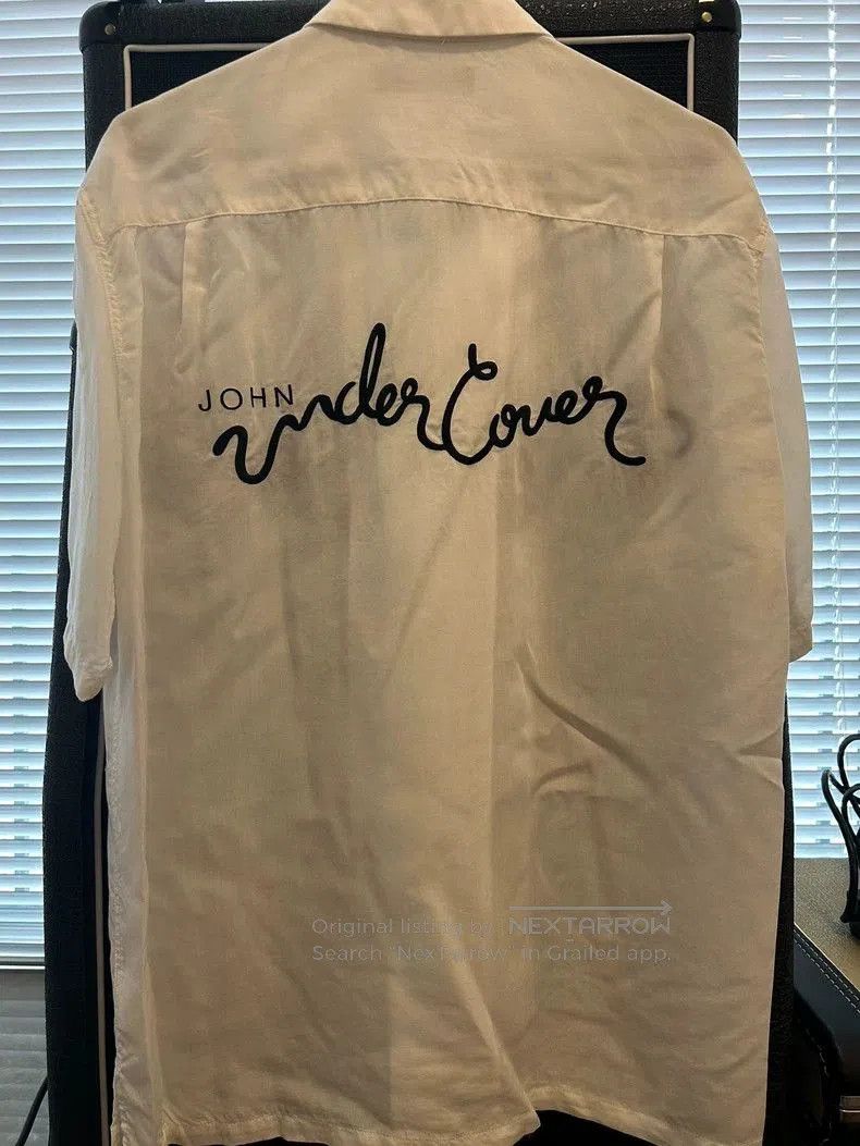 Undercover johnUNDERCOVER Embroidered Short Sleeve Shirt Size US M / EU 48-50 / 2 - 3 Thumbnail