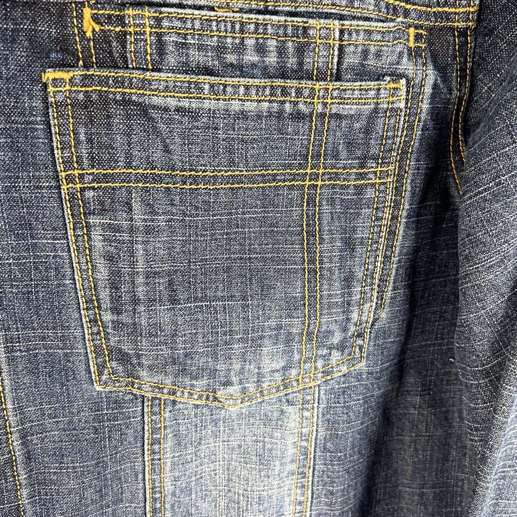 Vintage CULTURE Denim Jean Jacket Men's 2XL Button Up Blue 100% Cotton Casual Cowboy Size US 39 - 4 Thumbnail
