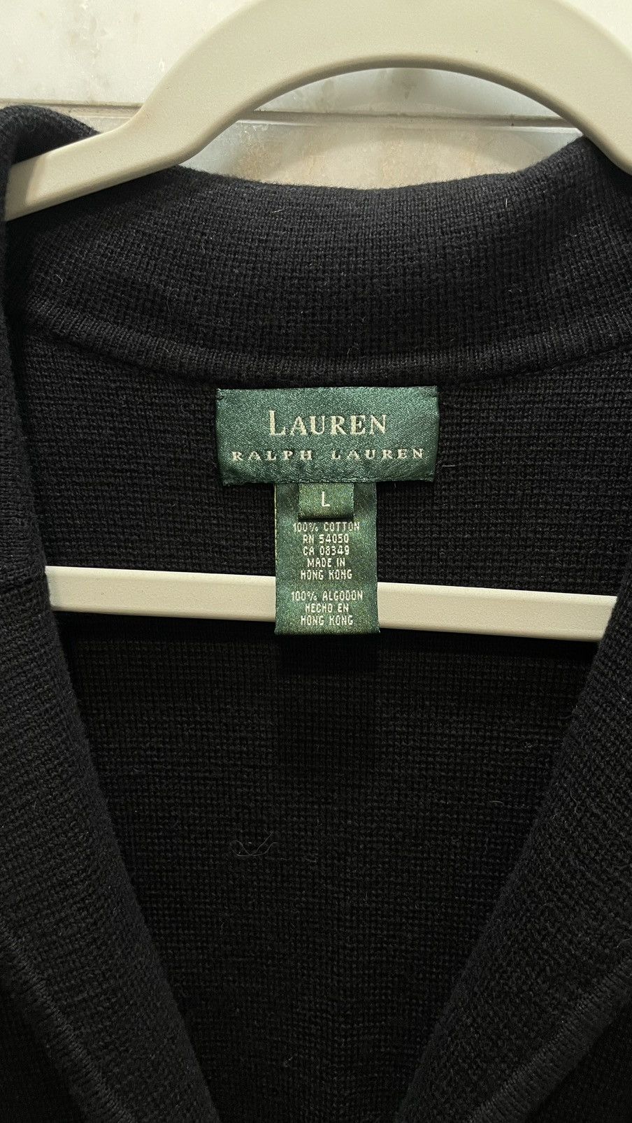 Ralph Lauren Lauren Ralph Lauren knit collared cardigan Size US L / EU 52-54 / 3 - 2 Thumbnail