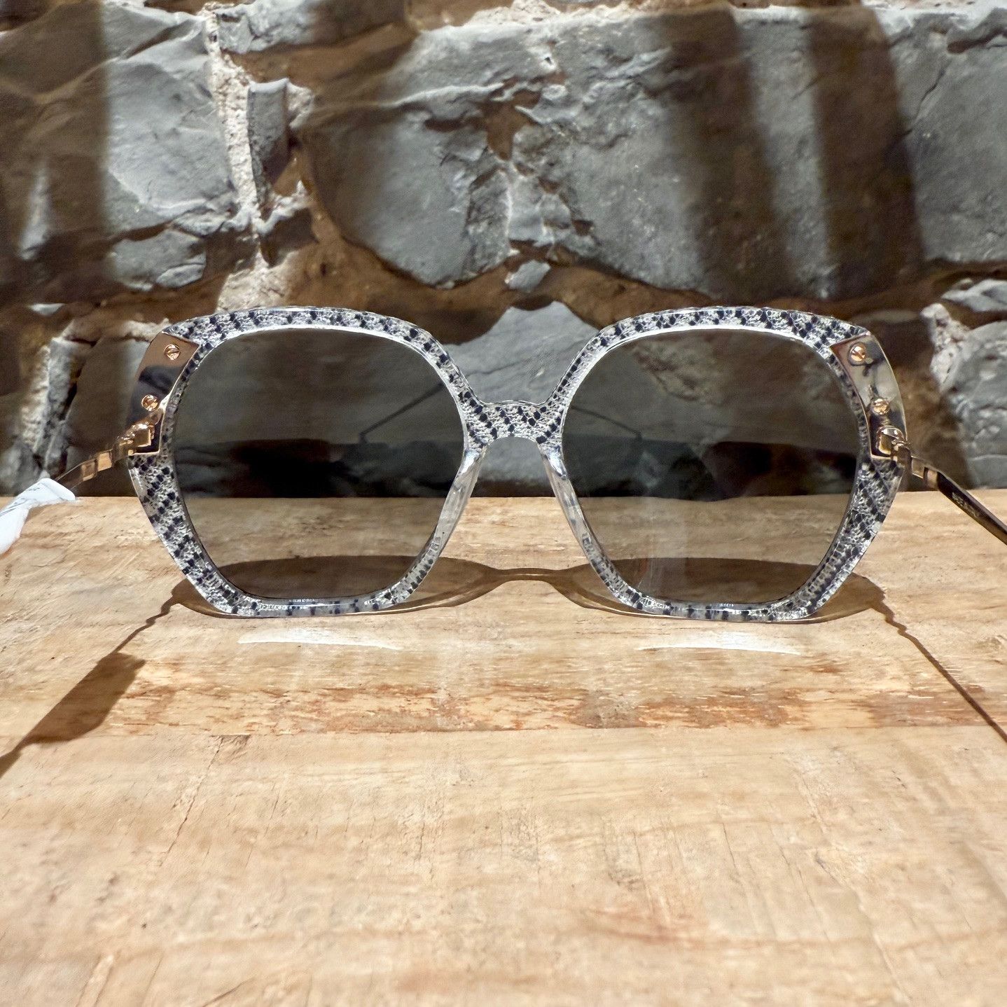 Missoni Missoni MIS0025 Black Oversized Sunglasses Size ONE SIZE - 7 Thumbnail