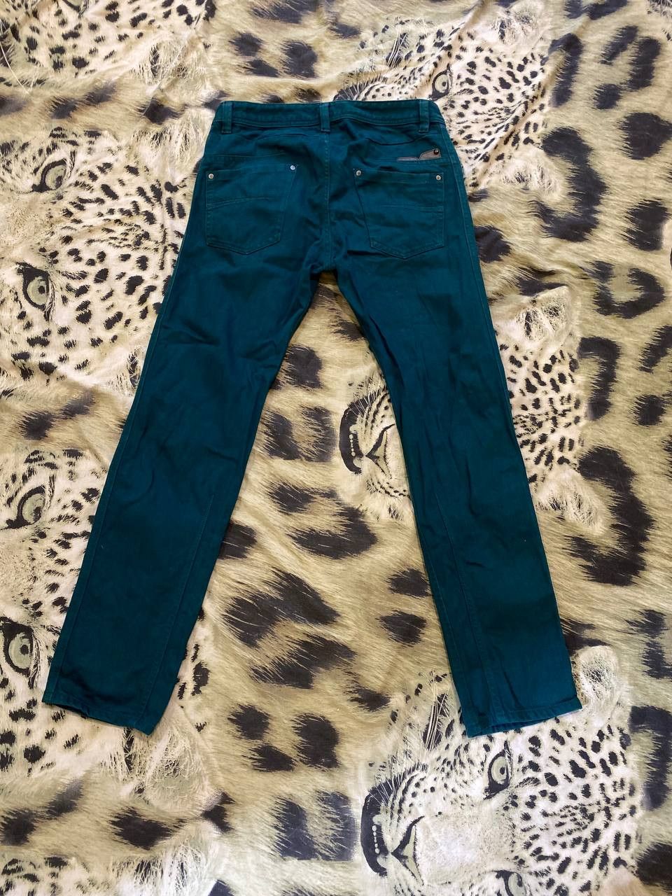 Diesel Diesel jeans vintage green denim pants streetwear Size US 32 / EU 48 - 17 Thumbnail