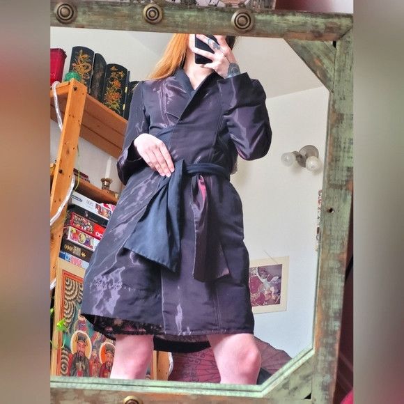 Sarah Pacini Sarah Pacini trench coat burgundy Size S / US 4 / IT 40 - 1 Thumbnail