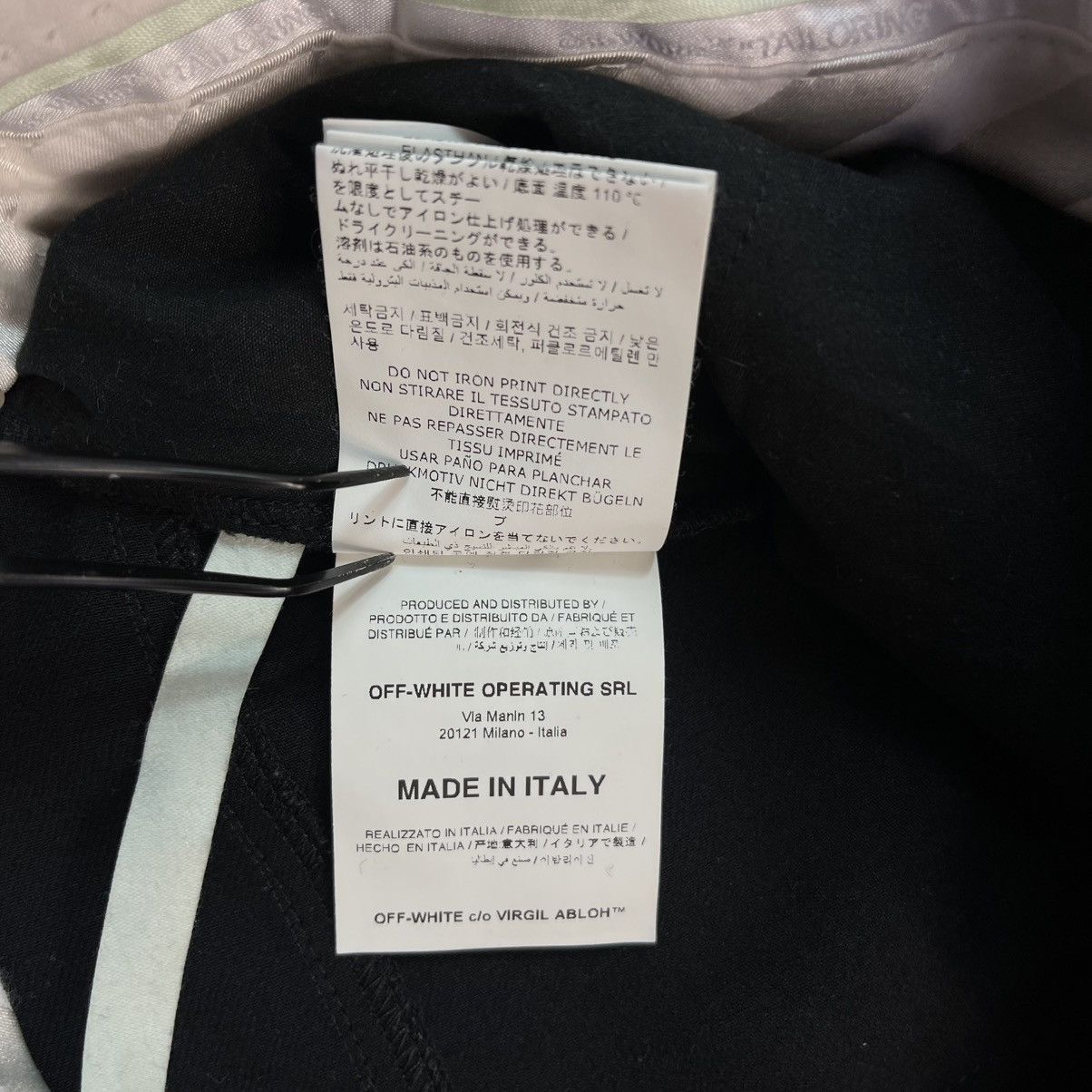 Off-White Off-White - Cropped Trouser Size 26" / US 2 / IT 38 - 10 Thumbnail