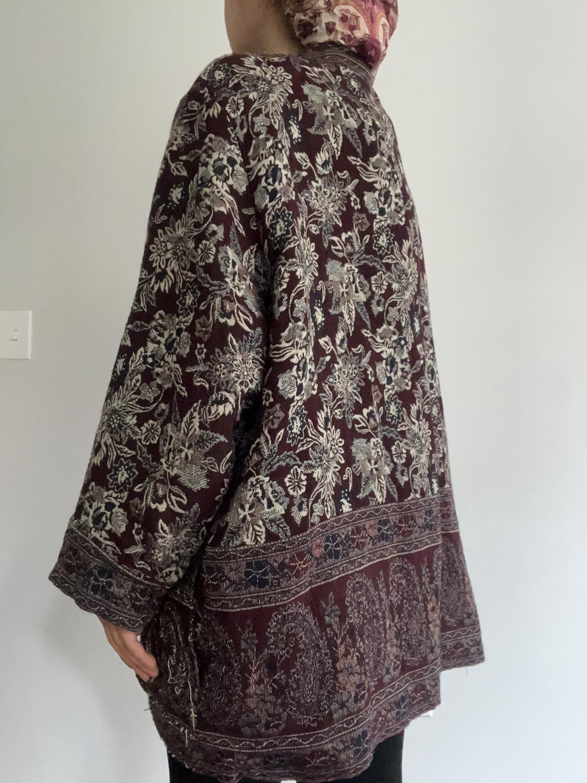 Other Women’s overcoat tunic jacket with brass buttons Size ONE SIZE - 3 Thumbnail