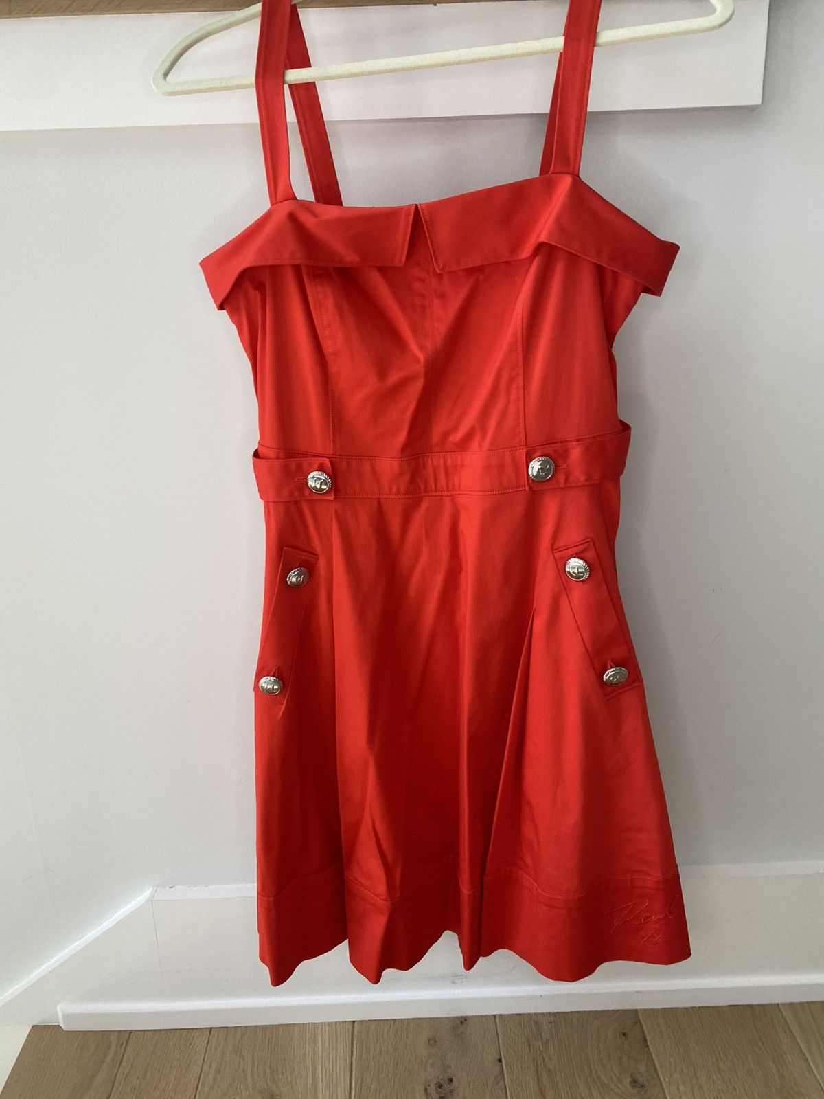 Karl Lagerfeld Karl Lagerfield red midi dress Size M / US 6-8 / IT 42-44 - 1 Thumbnail