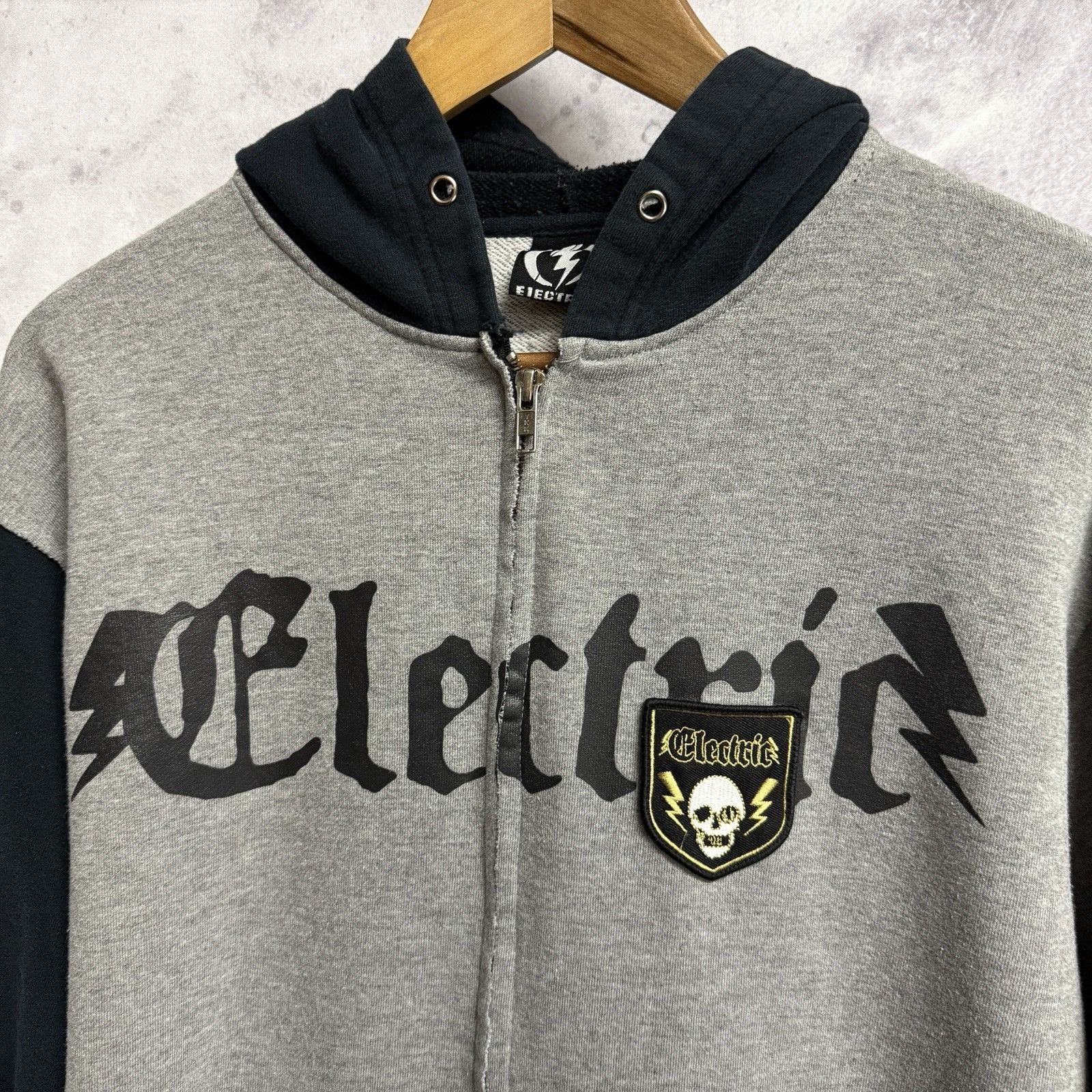 Vintage Vintage Y2K Electric Hoodie Sweatshirt Mens Large 21.5x26 Size US L / EU 52-54 / 3 - 3 Thumbnail