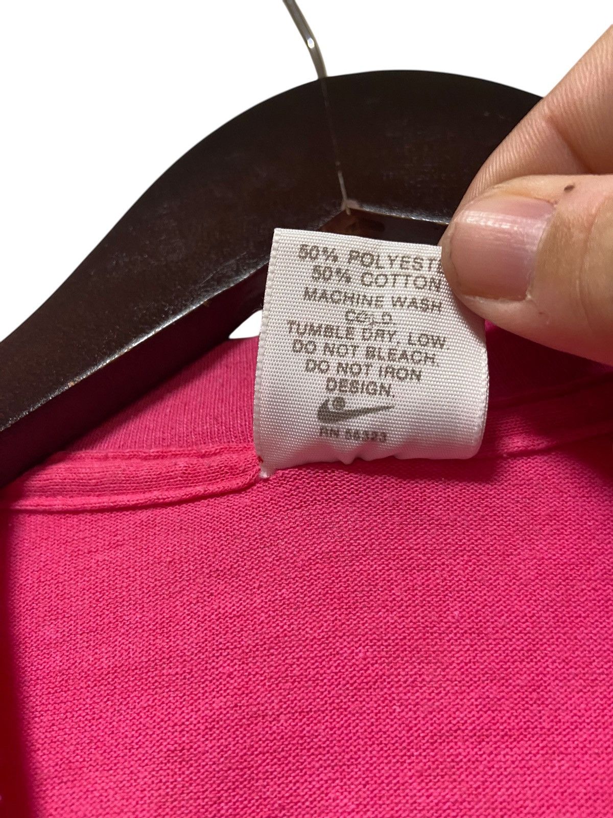 Nike × Vintage Vintage 80s Nike Just Do It Tee USA MADE SINGLE STITCH LARGE Size US L / EU 52-54 / 3 - 5 Thumbnail