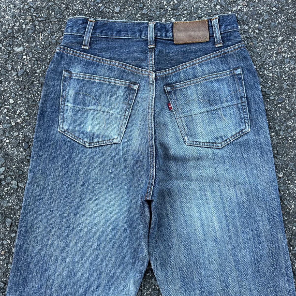 Japanese Brand vinatege gold rush Mud wash denim jean pants Size US 28 / EU 44 - 10 Thumbnail