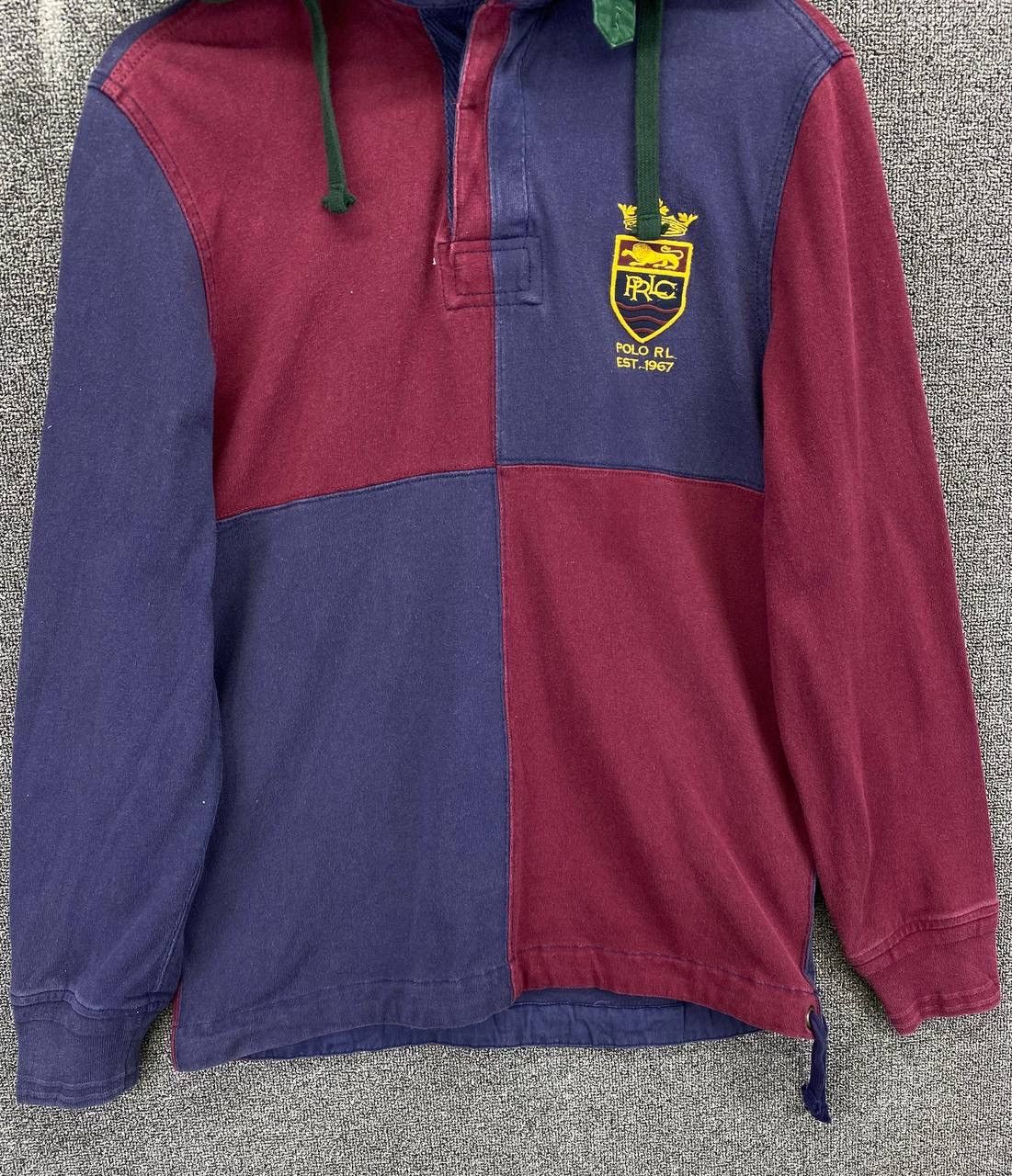 Polo Ralph Lauren Vintage Polo Ralph Laurent Rare Hoodie Sweatshirt Size US S / EU 44-46 / 1 - 6 Thumbnail
