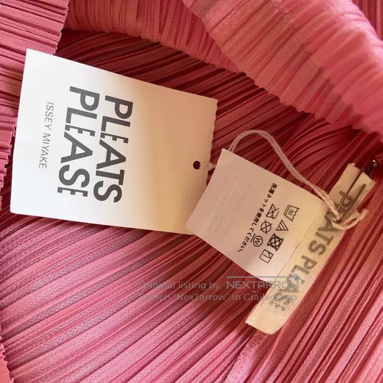 Issey Miyake Issey Miyake Pink Long Sleeve Size XL / US 12-14 / IT 48-50 - 2 Thumbnail