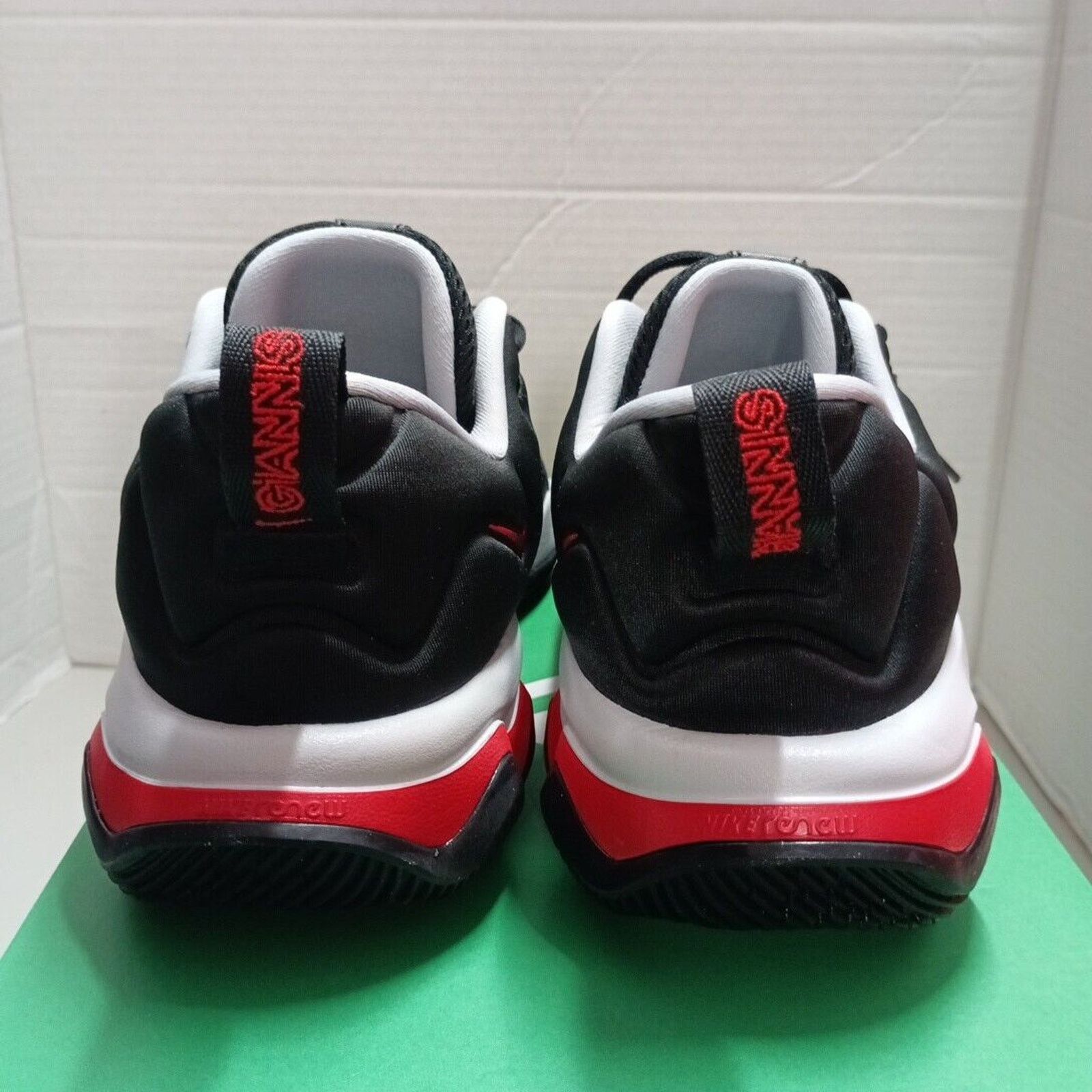 Nike Nike Giannis Immortality 3 Mens Size 11 Black University Red Size US 11 / EU 44 - 3 Thumbnail
