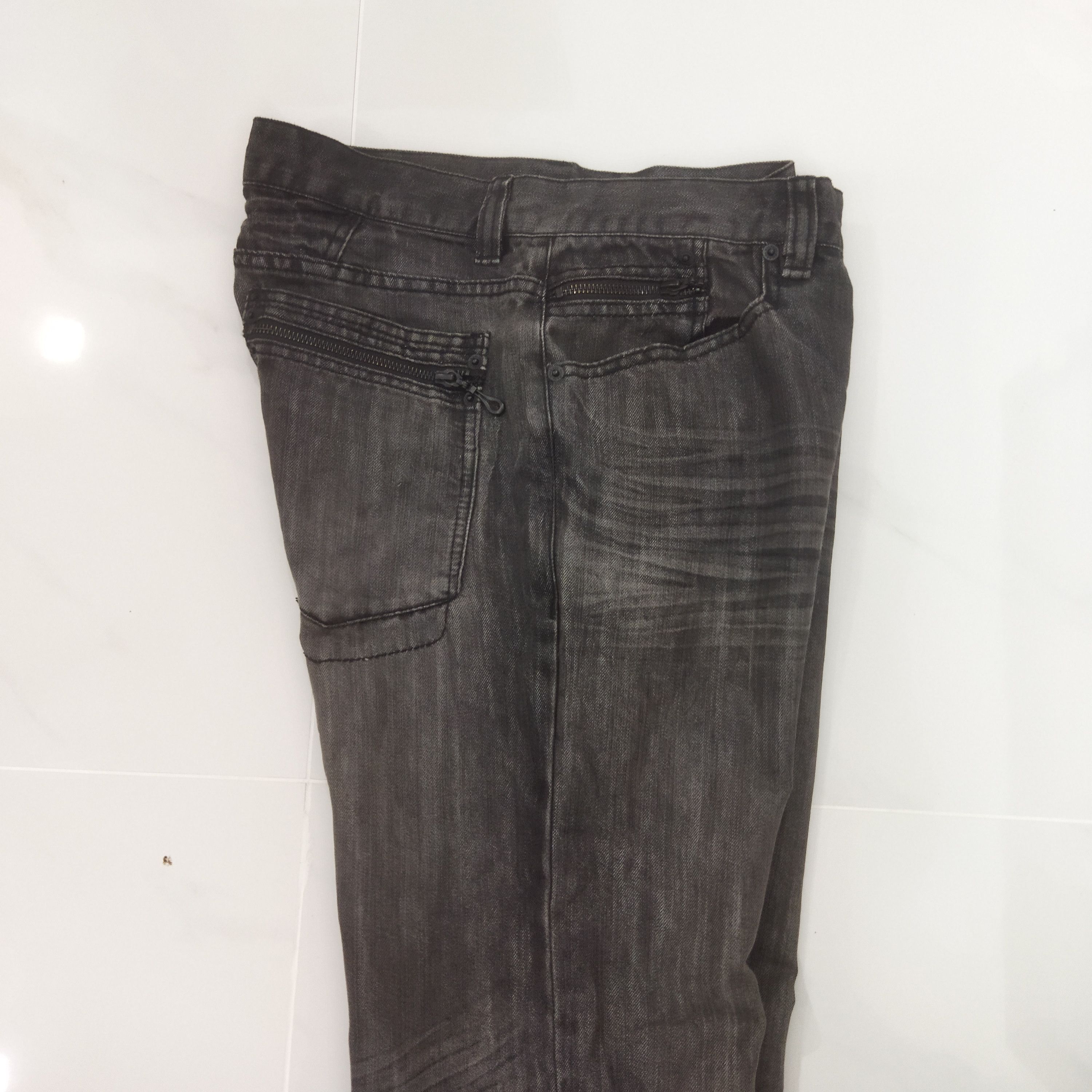 Japanese Brand MALE & CO BLACK JEANS PANTS Size US 32 / EU 48 - 12 Thumbnail