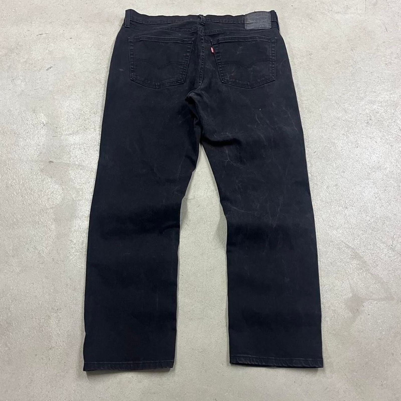 Levi's 2000s vtg levis black washed jeans Size US 36 / EU 52 - 1 Thumbnail