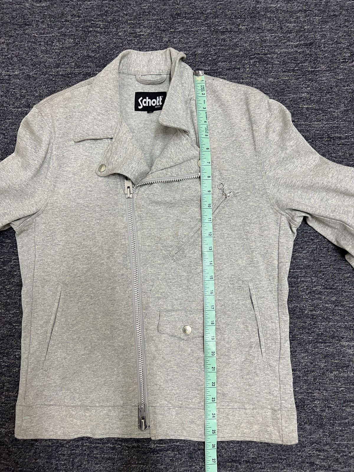 Schott Vintage Schott Double Collar Perfecto Cotton Sweats Jacket Size US M / EU 48-50 / 2 - 13 Thumbnail