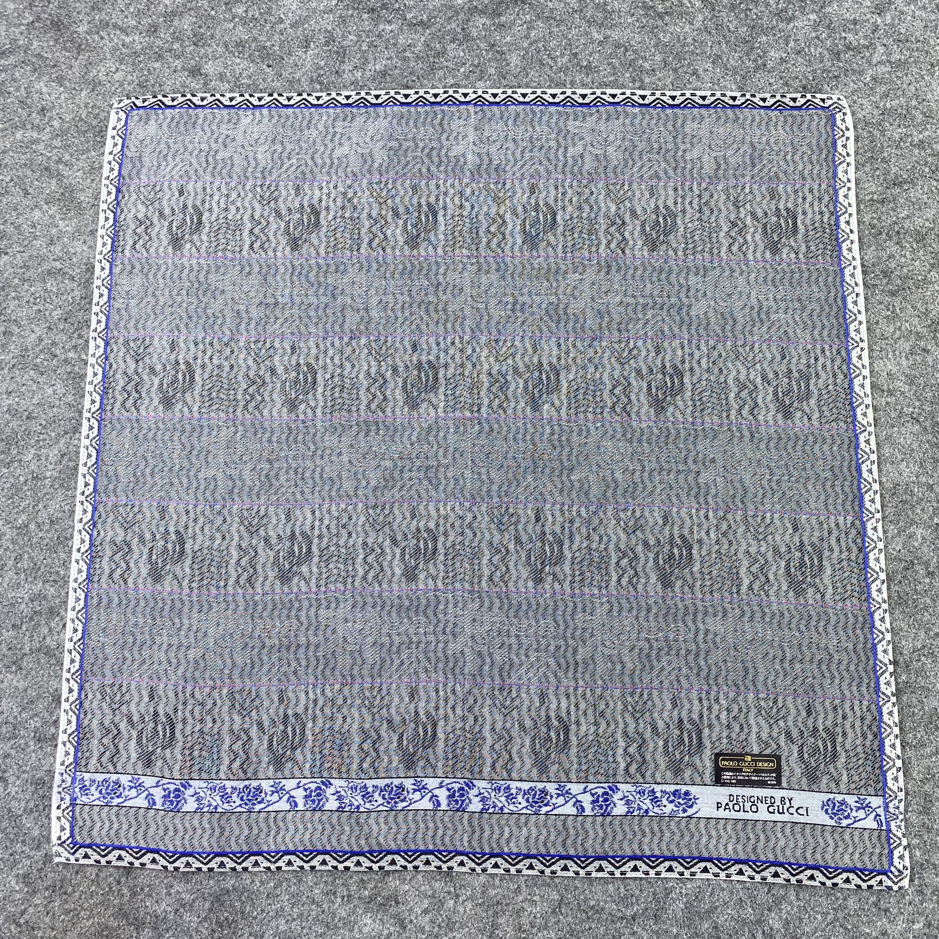 Paolo Gucci Paolo Gucci Paislee Handkerchief / Bandana/Neckerchief-B594 Size ONE SIZE - 3 Thumbnail