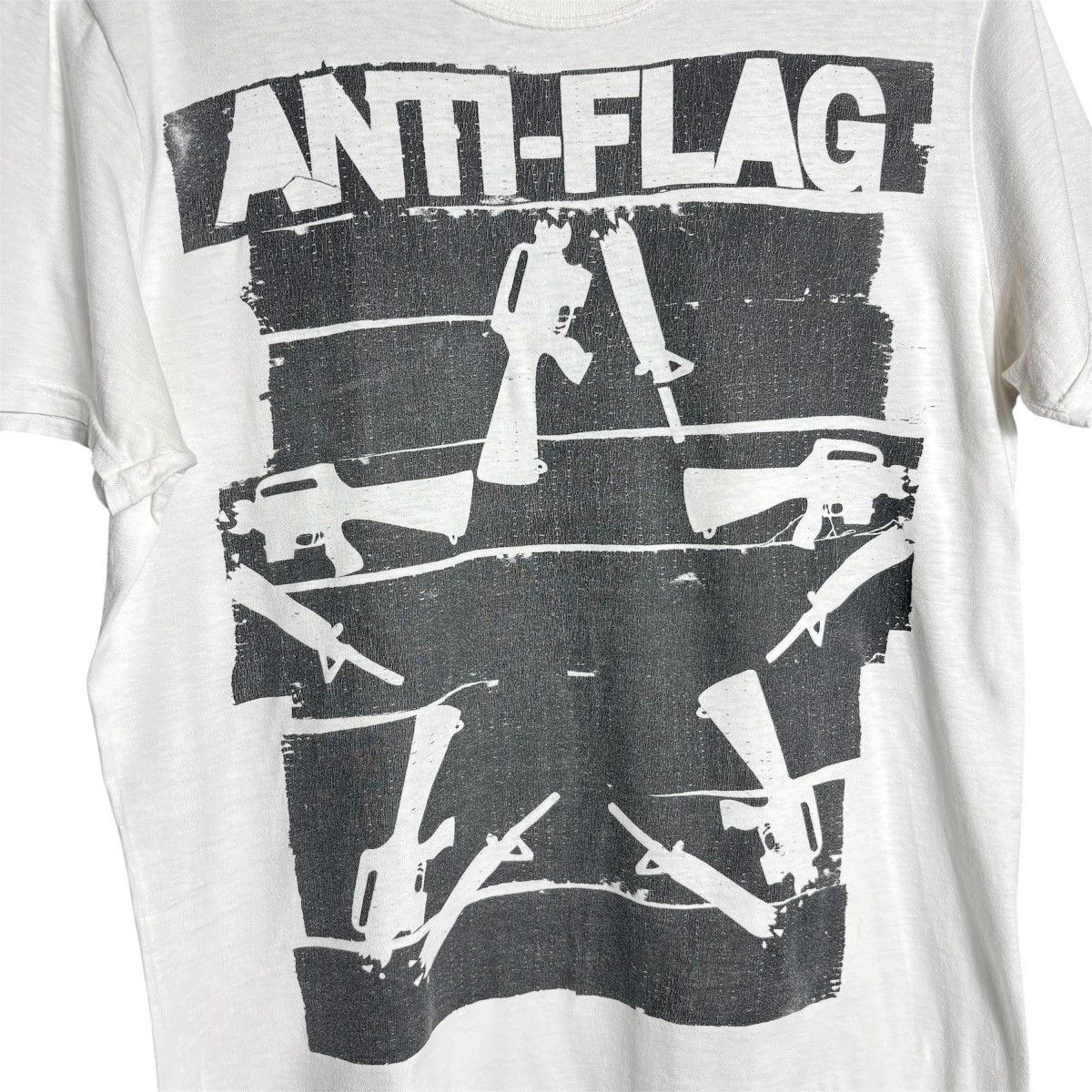Band Tees × Vintage Vintage Y2K Anti-Flag Hardcore Punk Band Tee Size US M / EU 48-50 / 2 - 2 Thumbnail