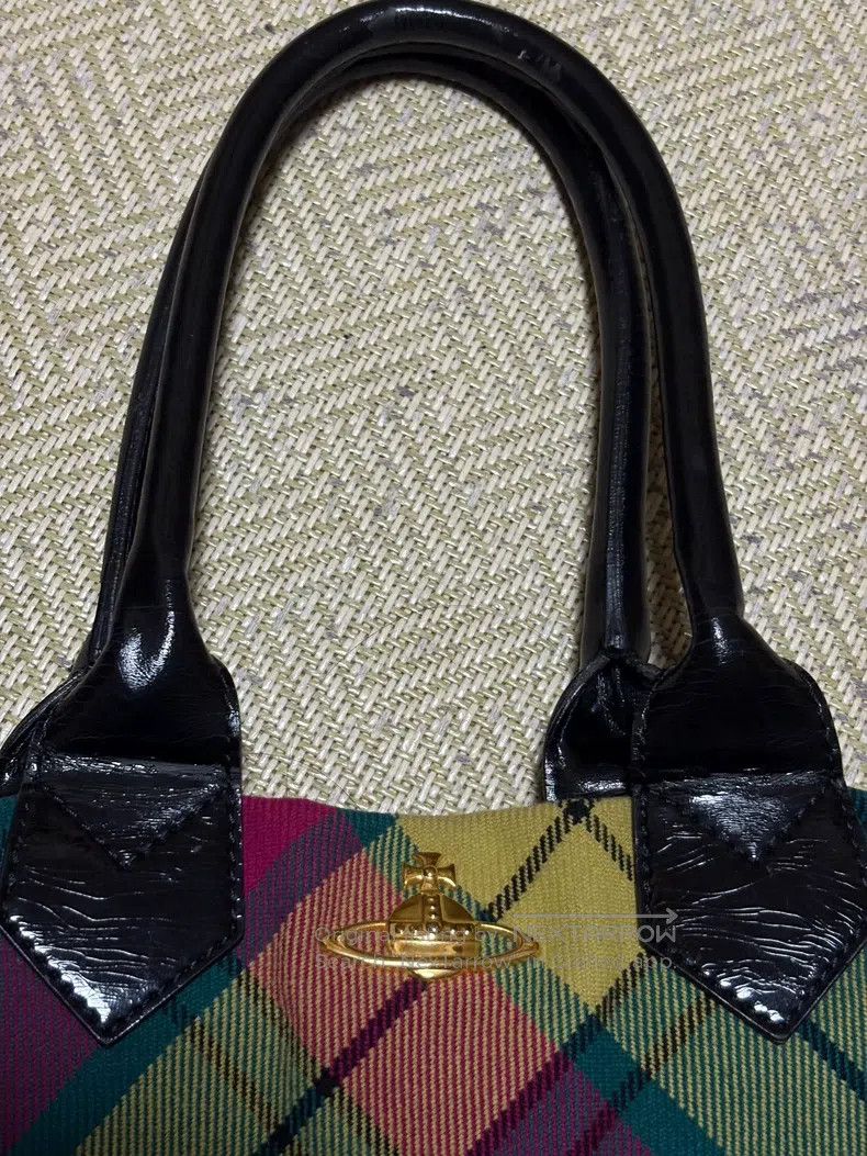Vivienne Westwood Vivienne Westwood size os Colorful Plaid Single Shoulder Ba Size ONE SIZE - 6 Thumbnail