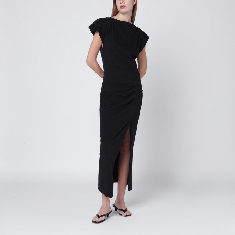 Isabel Marant Isabel Marant Long Black Nadela Jersey Dress Size M / US 6-8 / IT 42-44 - 1 Thumbnail