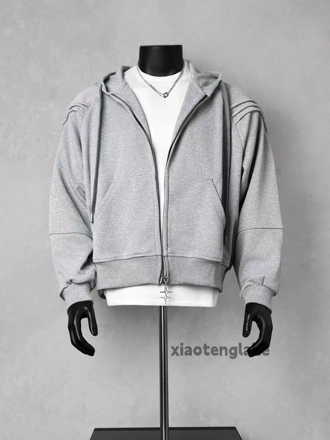 Designer Unisex outdoor utility sports skate hiphop dance hoodie Size US L / EU 52-54 / 3 - 2 Thumbnail