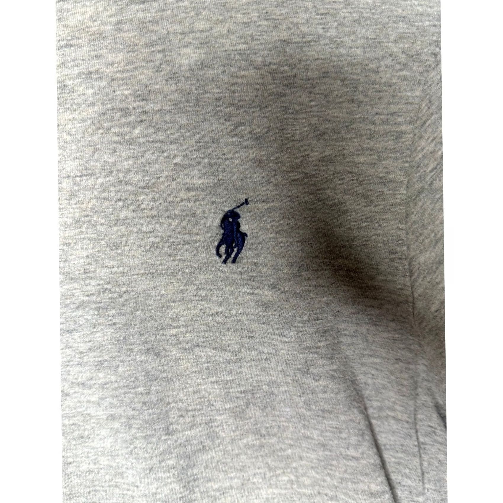 Polo Ralph Lauren Polo Ralph Lauren Mens T-Shirt Crew Neck Short Sleeve Gray Custom Fit Logo Size US L / EU 52-54 / 3 - 2 Thumbnail