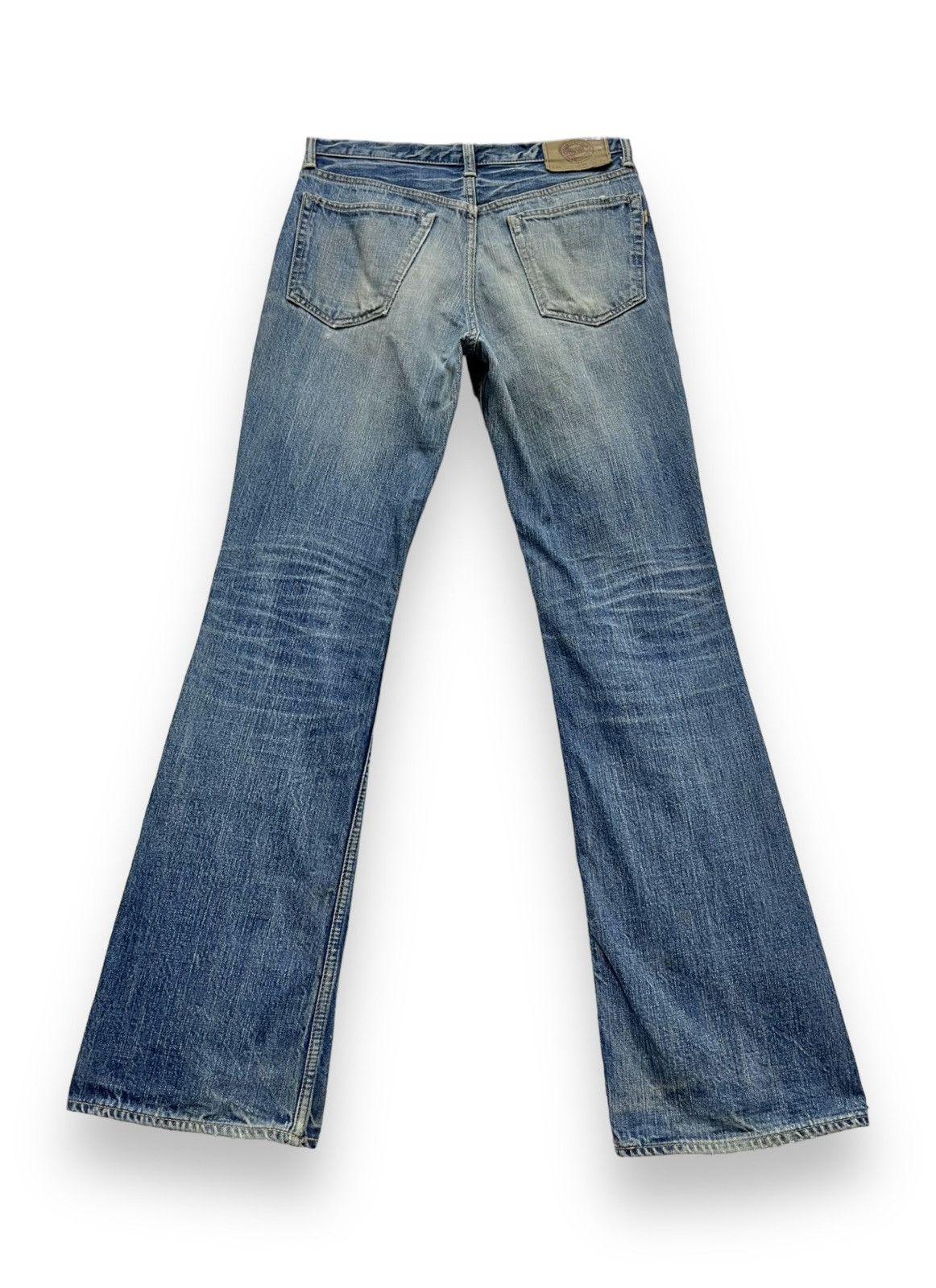 OMNIGOD × Vintage FYE FLARE🔥90’s OMNIGOD Mudwash Blue Jeans Made In Japan💥 Size US 29 - 5 Thumbnail