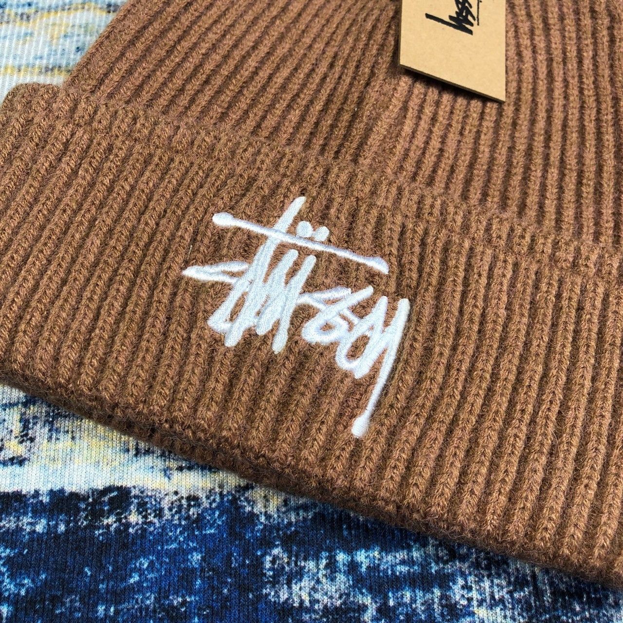 Stussy × Vintage Stussy Basic Cuff Beanie Size ONE SIZE - 3 Thumbnail
