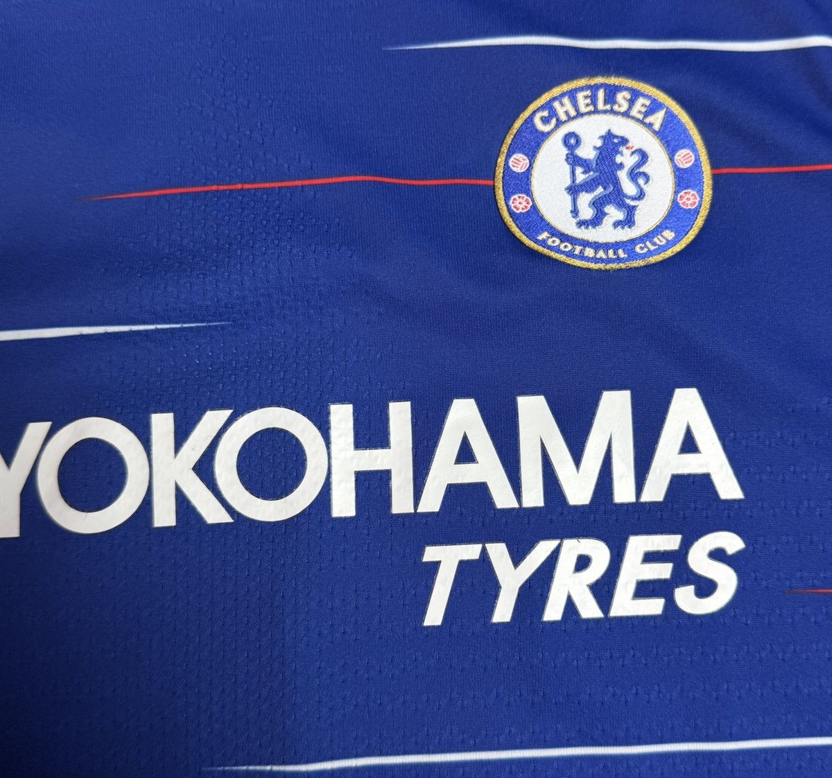 Chelsea Soccer Chelsea 2018 2019 Home Shirt Soccer Jersey Nike #10 Hazard Size US XS / EU 42 / 0 - 7 Thumbnail