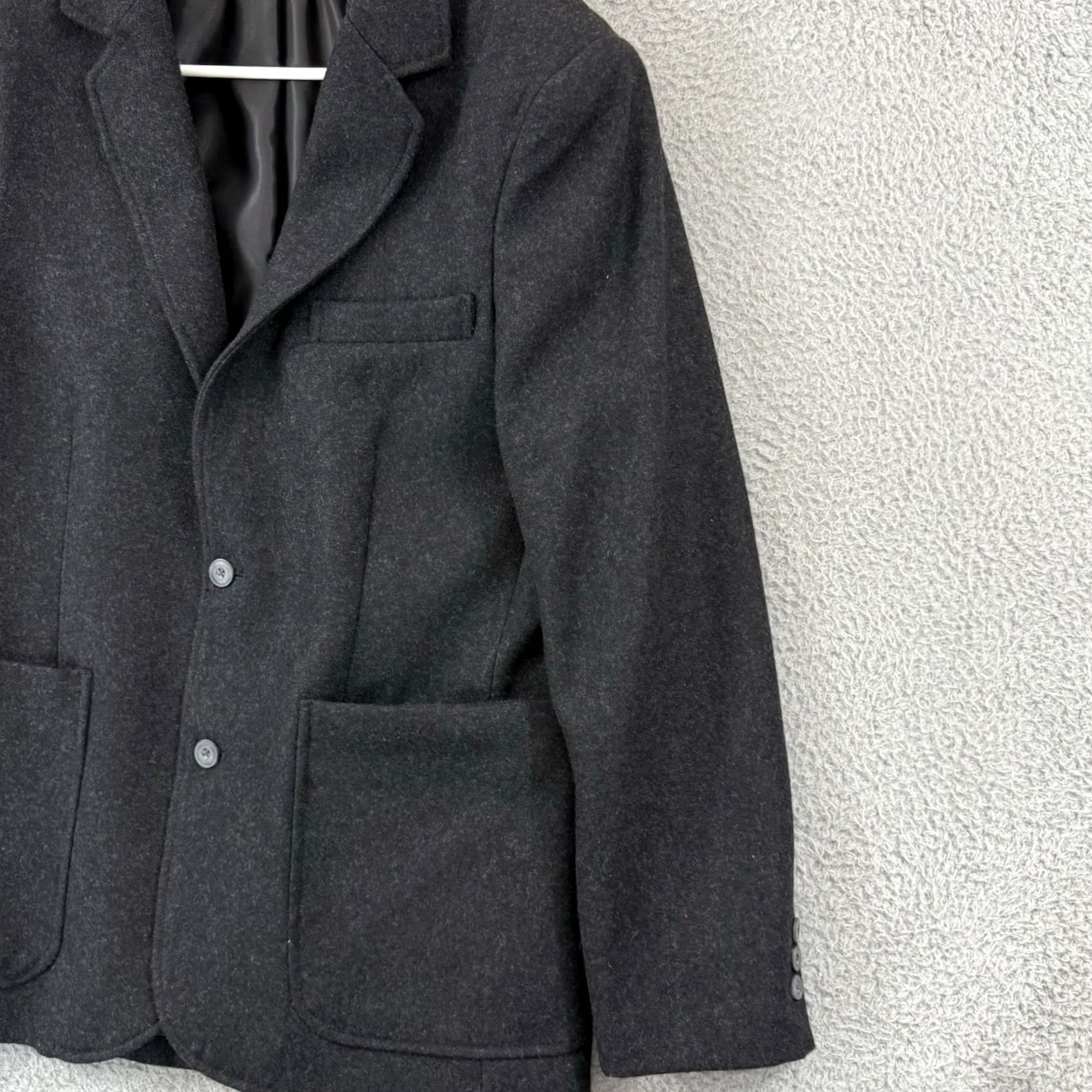 Duluth Trading Company Duluth Trading Blazer Mens 40R Black Wool Long Sleeve Jacket Shooting Outdoor Size US L / EU 52-54 / 3 - 4 Thumbnail