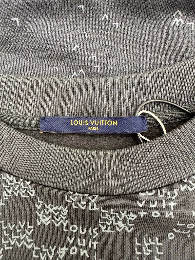 Louis Vuitton Louis Vuitton 22fw New Black and Grey Origami Sweatshirt 25 Size US L / EU 52-54 / 3 - 7 Thumbnail