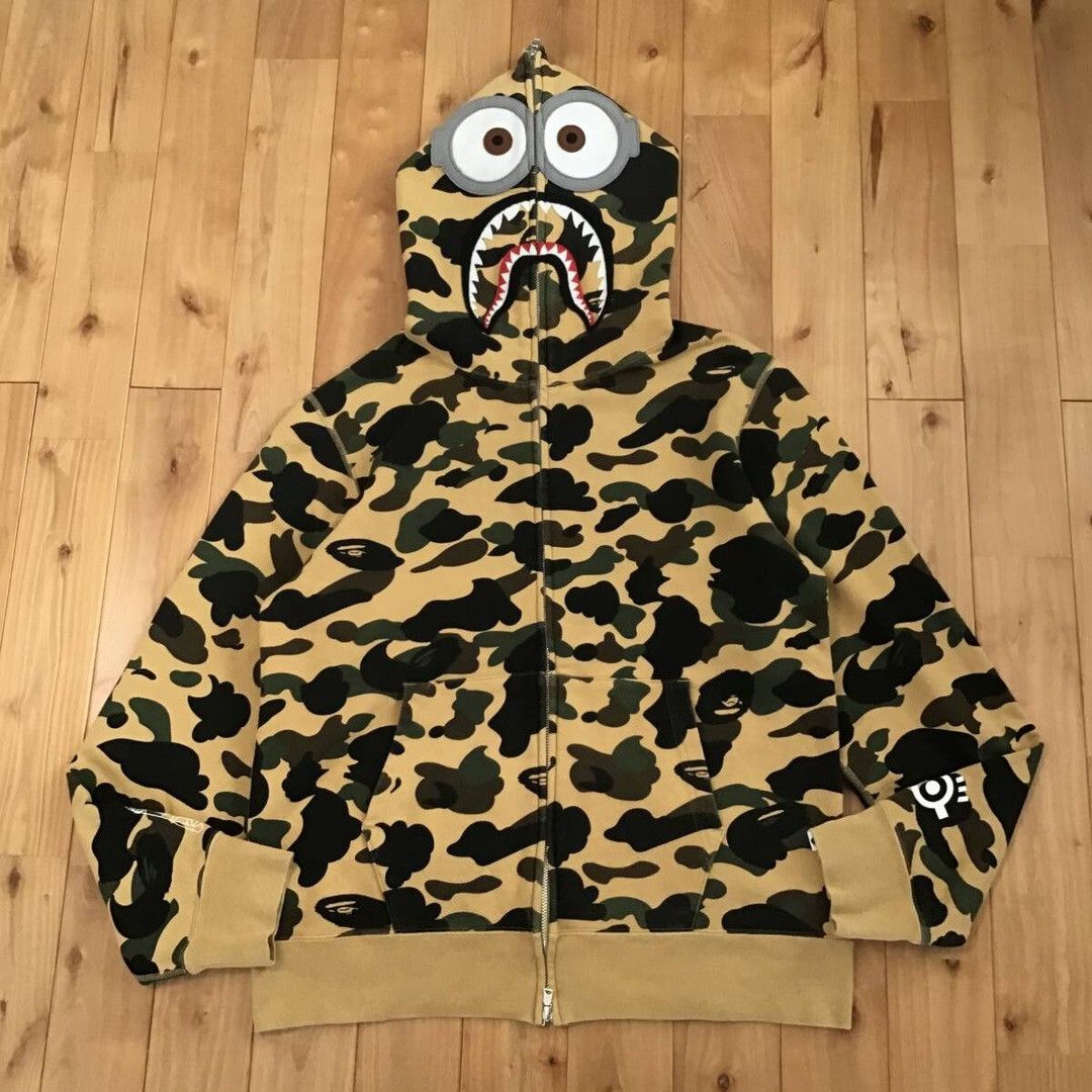Bape Minions Hoodie | Grailed