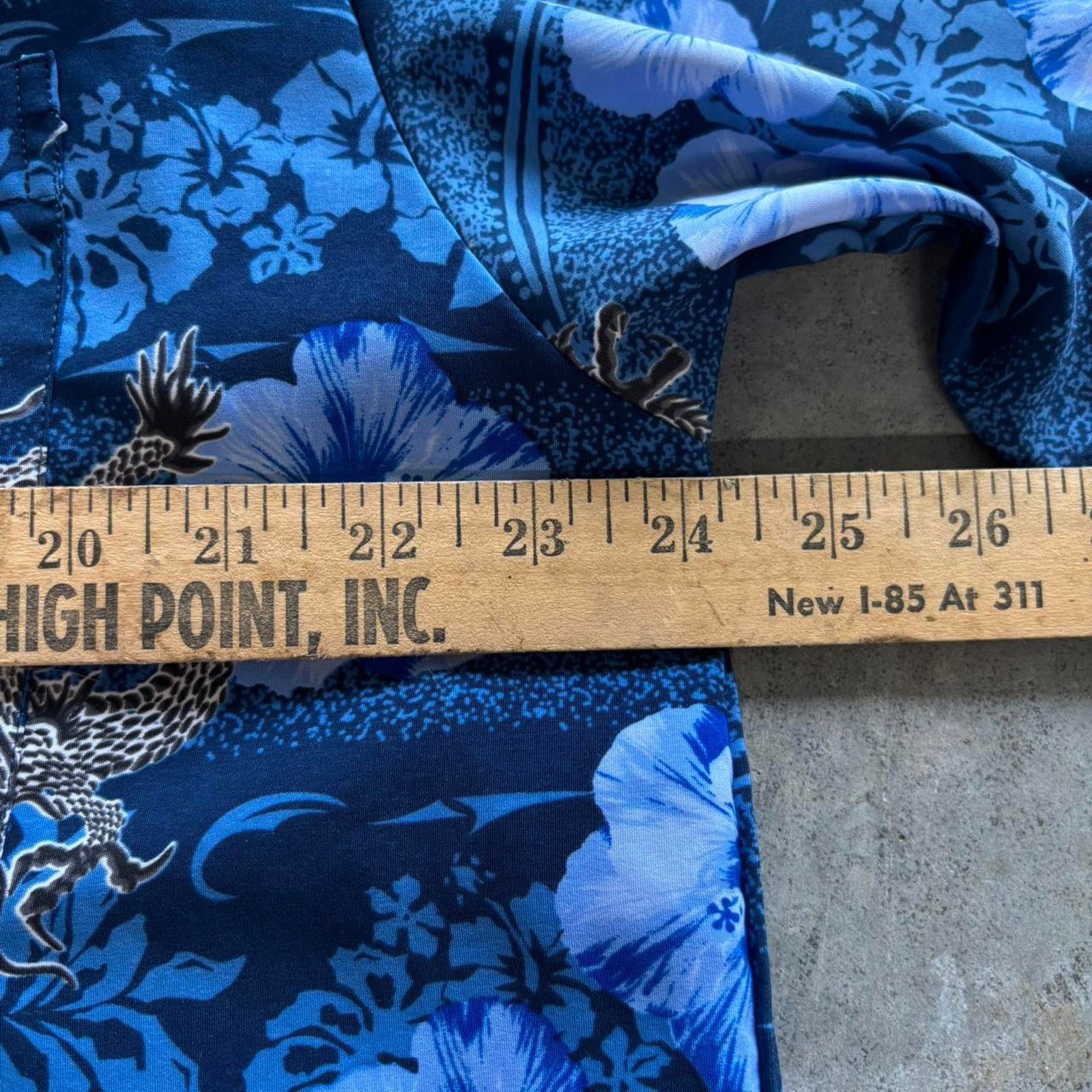 Affliction × JNCO × Vintage Vintage Y2K Dragon Mallcore Hawaiian Style Button Up Shirt Size US L / EU 52-54 / 3 - 5 Thumbnail