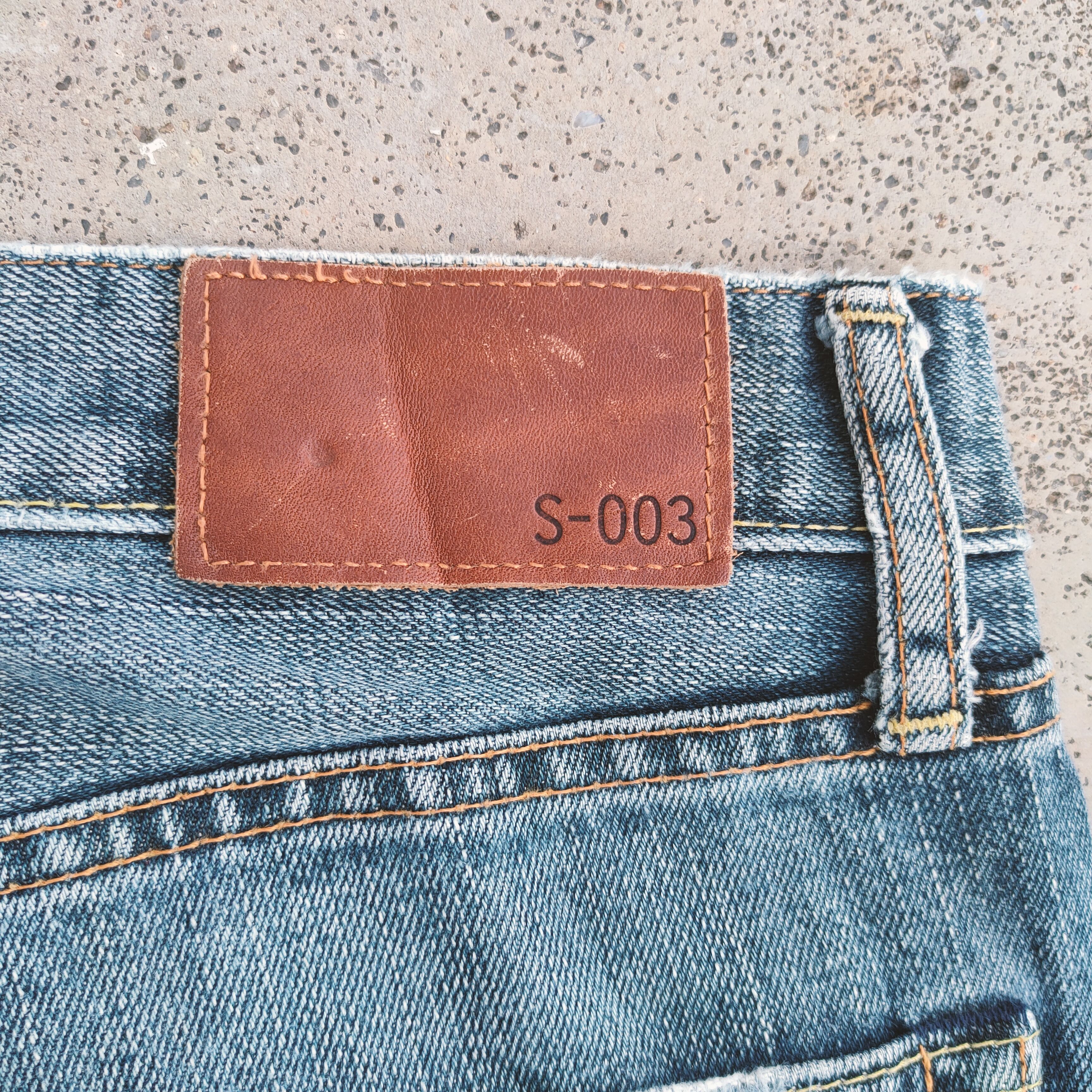 Japanese Brand VINTAGE JAPAN S-003 FADED JEANS DENIM PANTS Size US 36 / EU 52 - 10 Thumbnail