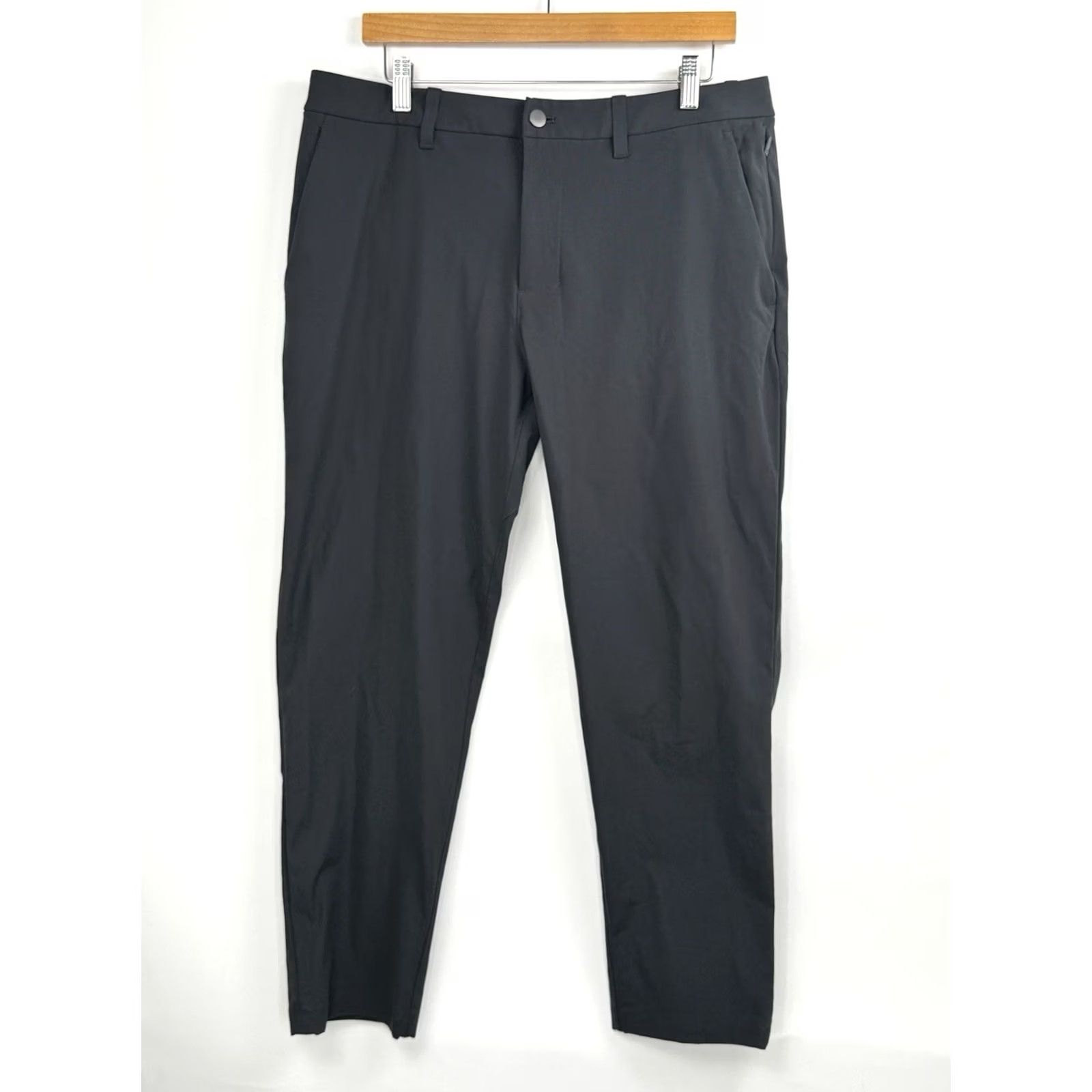Lululemon VINTAGE Lululemon ABC Pants 5-Pocket Classic Warpstreme Stretch Charcoal Gray Mens 34 Regular Straight 28 Inseam Men’s Pants Size US 34 / EU 50 - 2 Thumbnail
