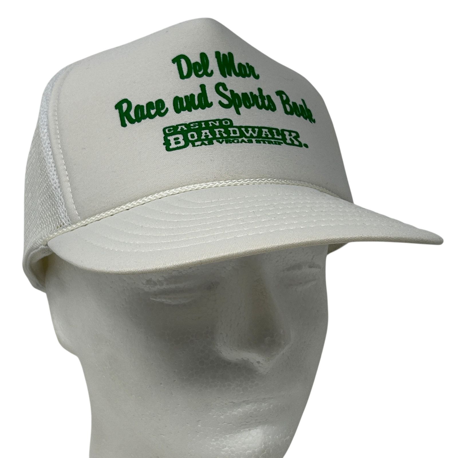 Nissan Vintage Del Mar Race Sportsbook Trucker Hat Baseball Cap Size ONE SIZE - 10 Thumbnail