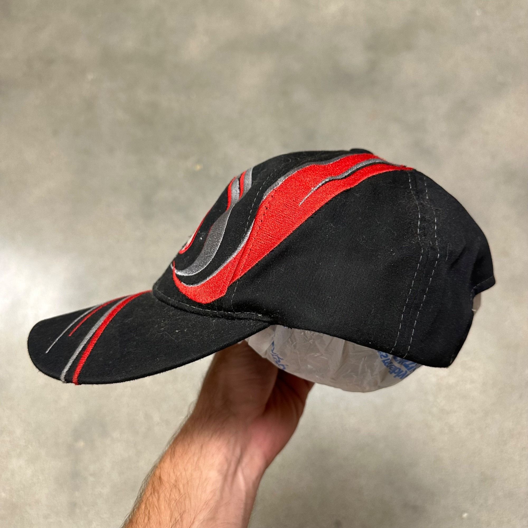 Vintage Vintage Dale Earnhardt 3 Chase NASCAR Strapback Hat Size ONE SIZE - 5 Thumbnail