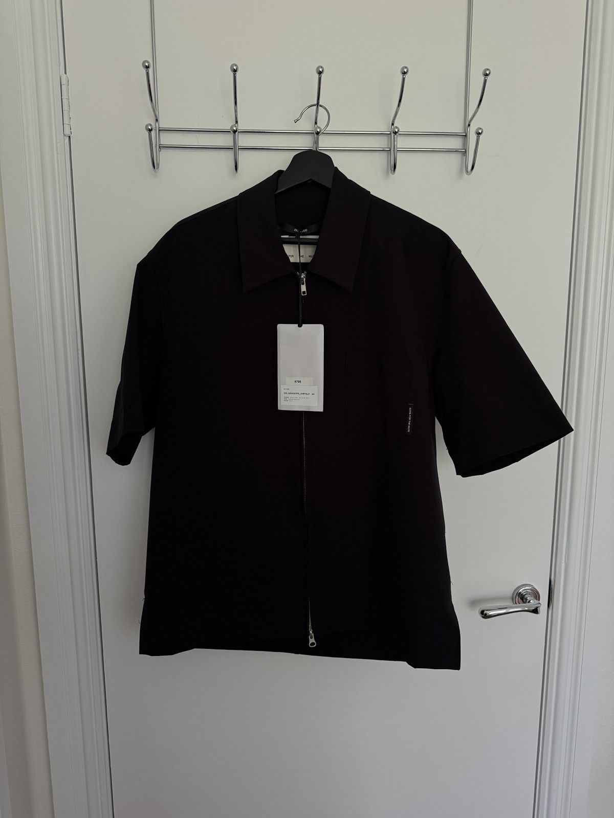 Song For The Mute Song For The Mute Zip Up Box Short Sleeve Black Shirt Size US S / EU 44-46 / 1 - 6 Thumbnail