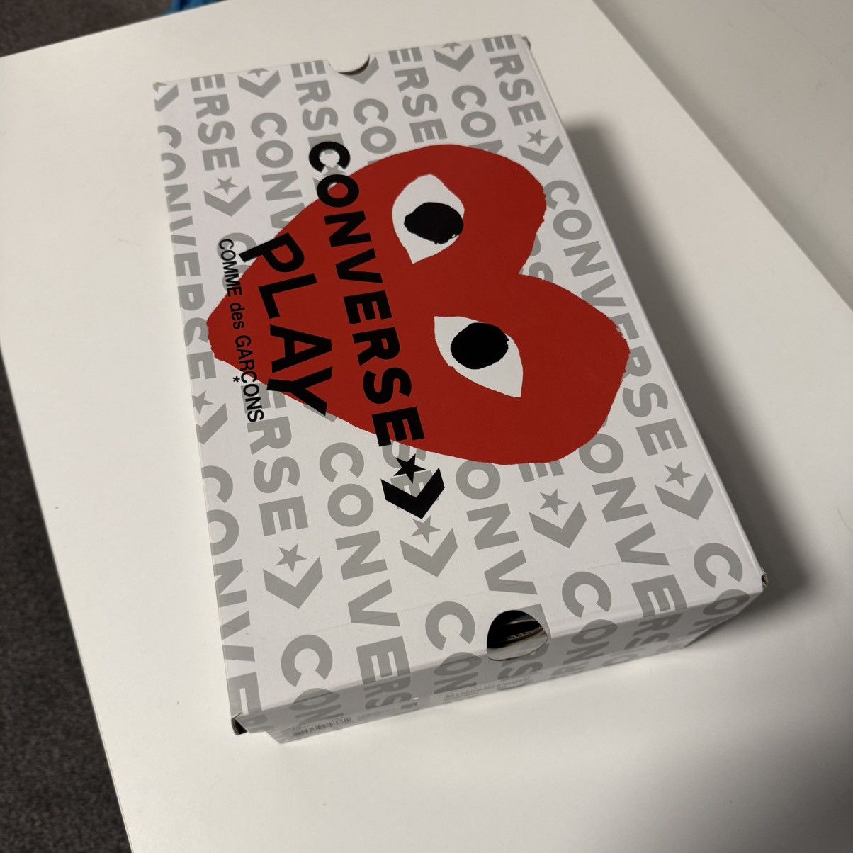 Comme des Garcons Converse Chuck Taylor Hi x CDG Comme des Black Sneakers Size US 10 / EU 43 - 14 Thumbnail