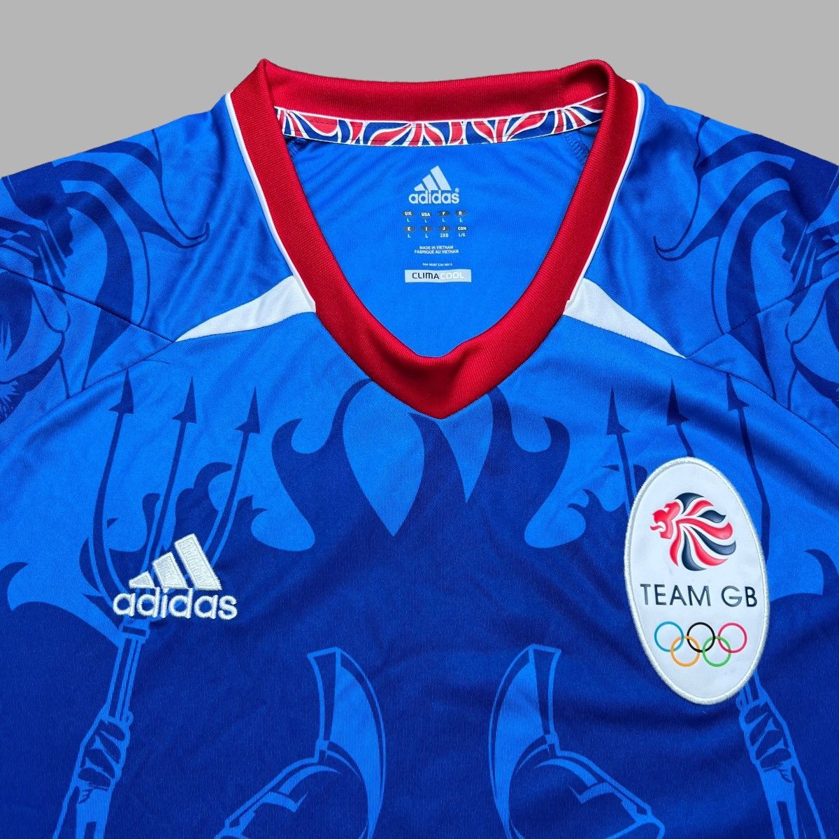 Adidas × USA Olympics 2011-2012 Great Britain National Olympics Adidas Jersey Size US L / EU 52-54 / 3 - 5 Thumbnail