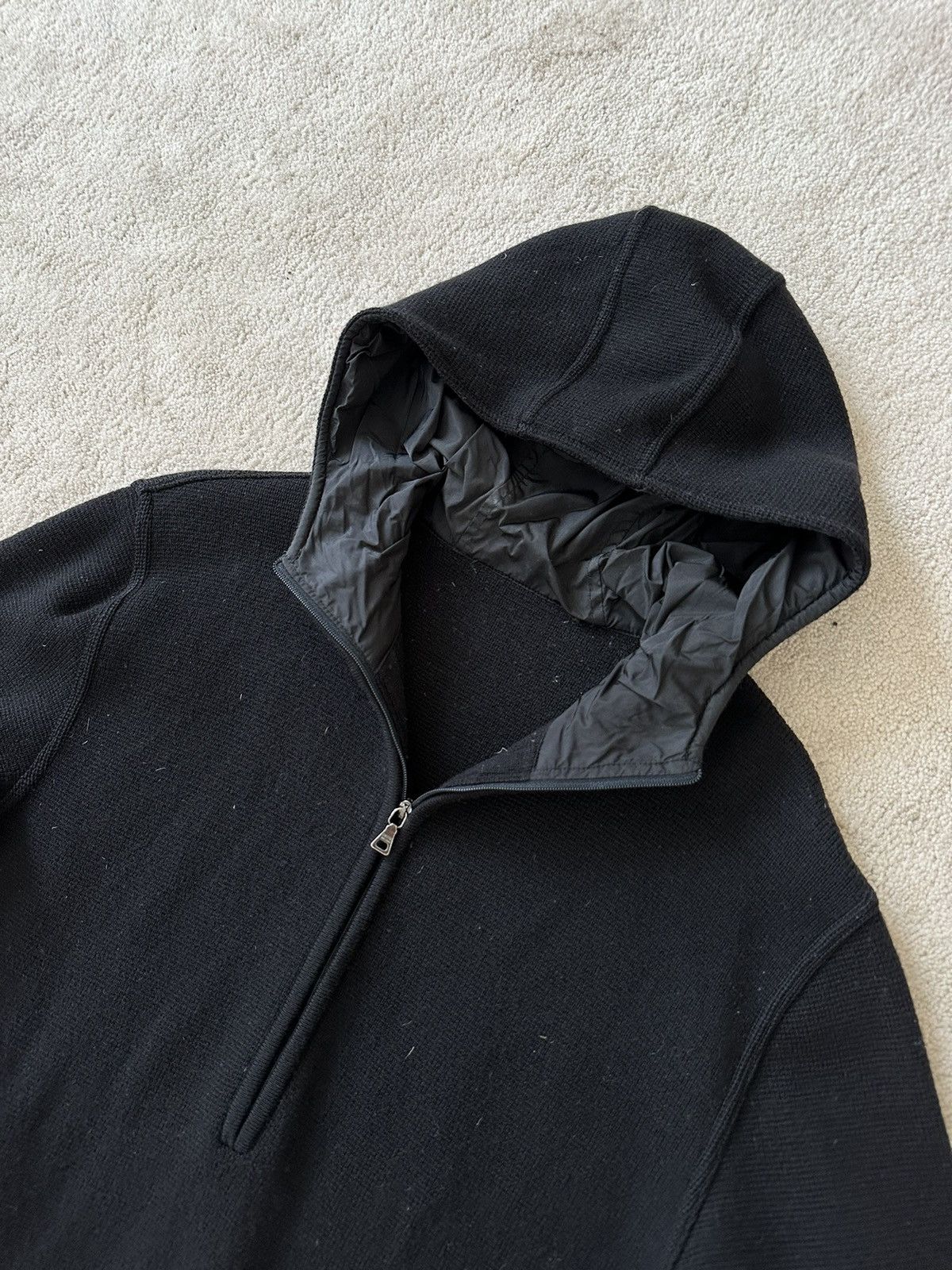 Prada Quarter Zip Jacket Grailed