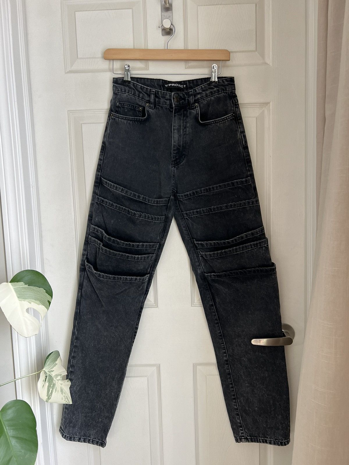 Y/Project Y/project layered straight leg jeans Size 26" / US 2 / IT 38 - 2 Thumbnail